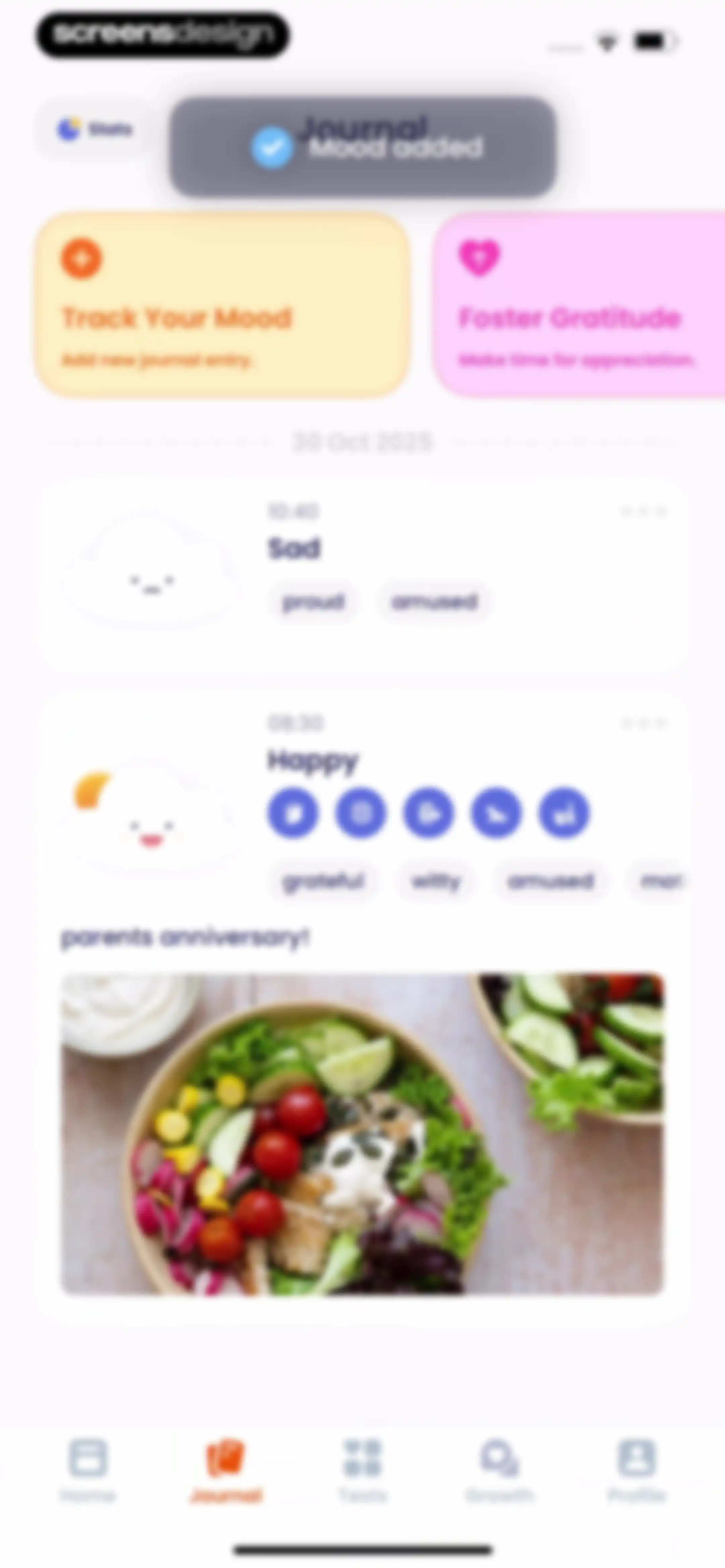 Breeze: Start Self-Discovery screen 78