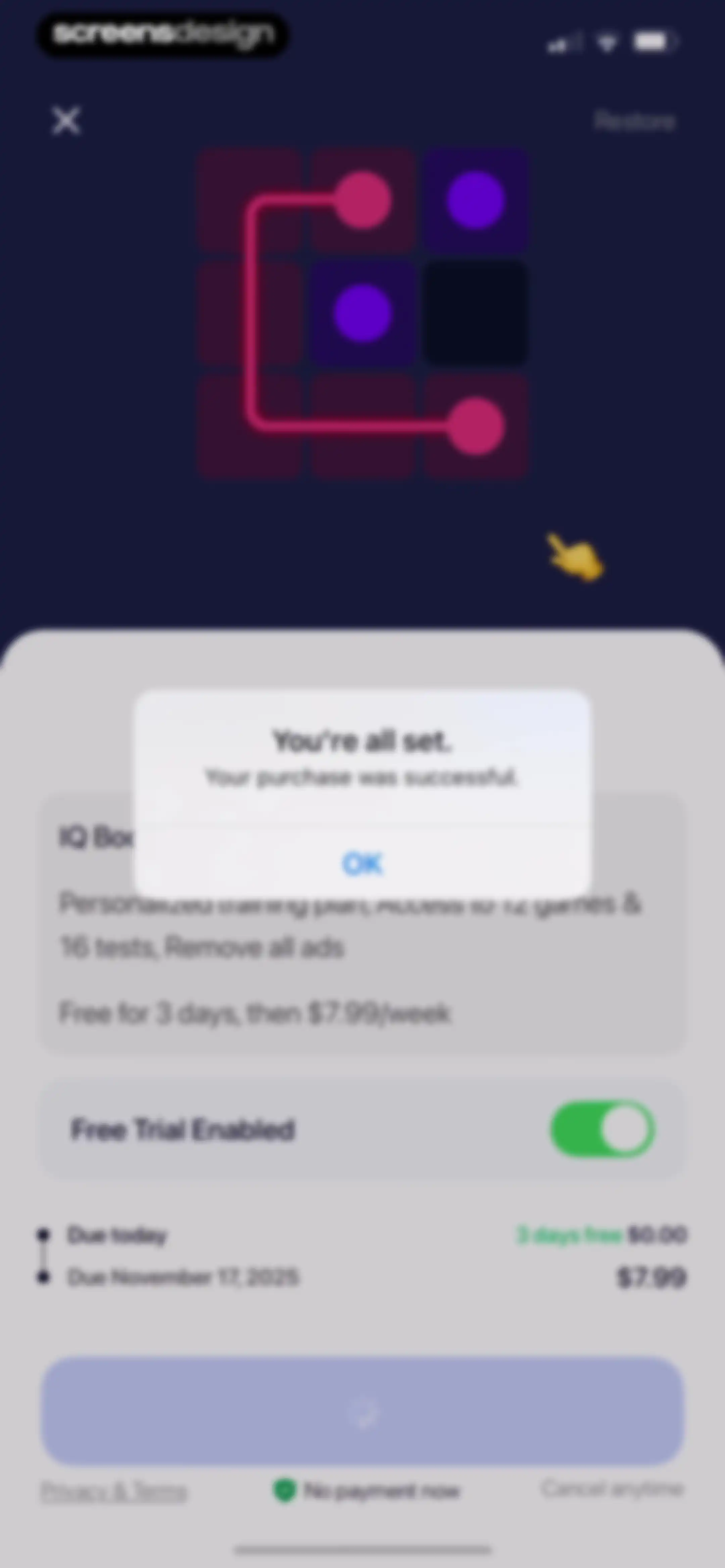IQ Booster: Brain Games & Test screen 17