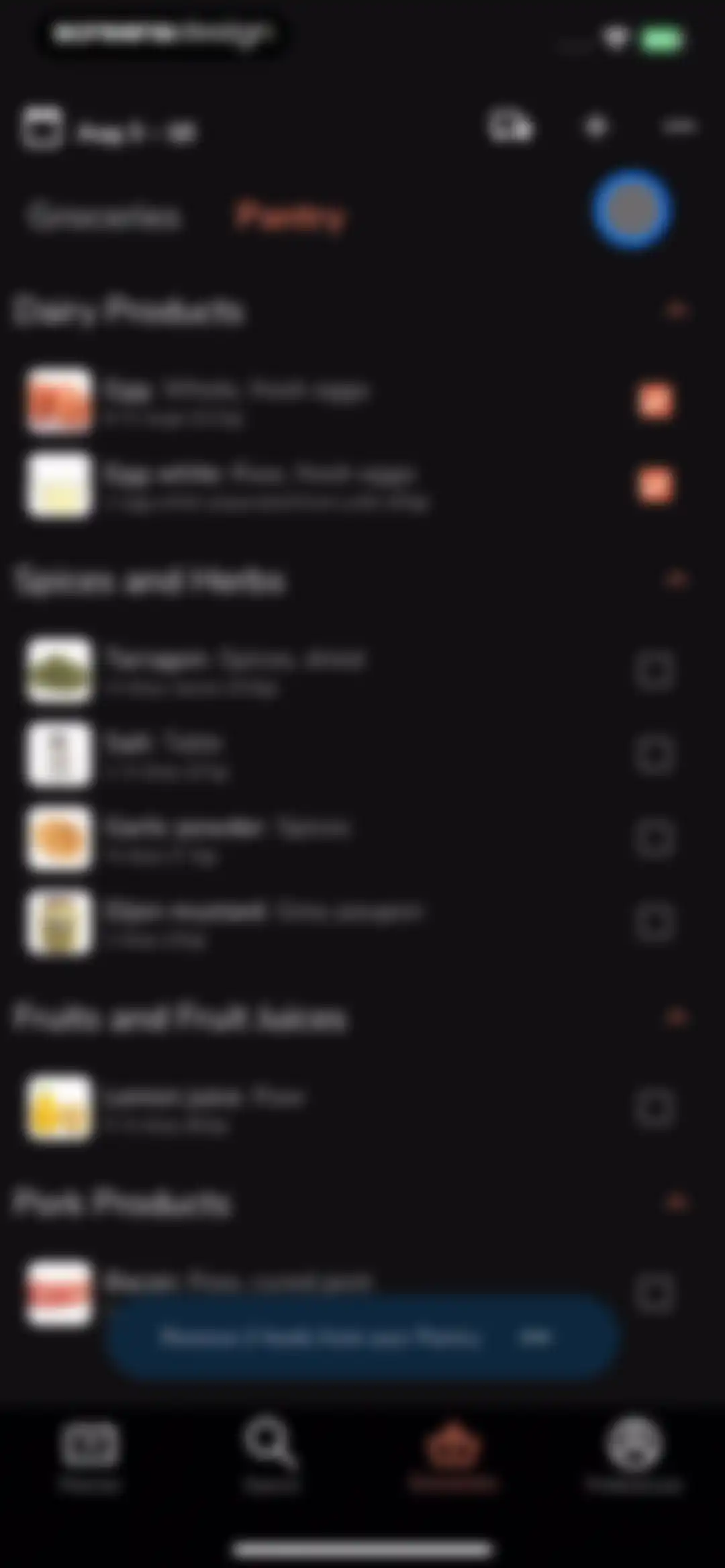 Eat This Much - Meal Planner screen 99