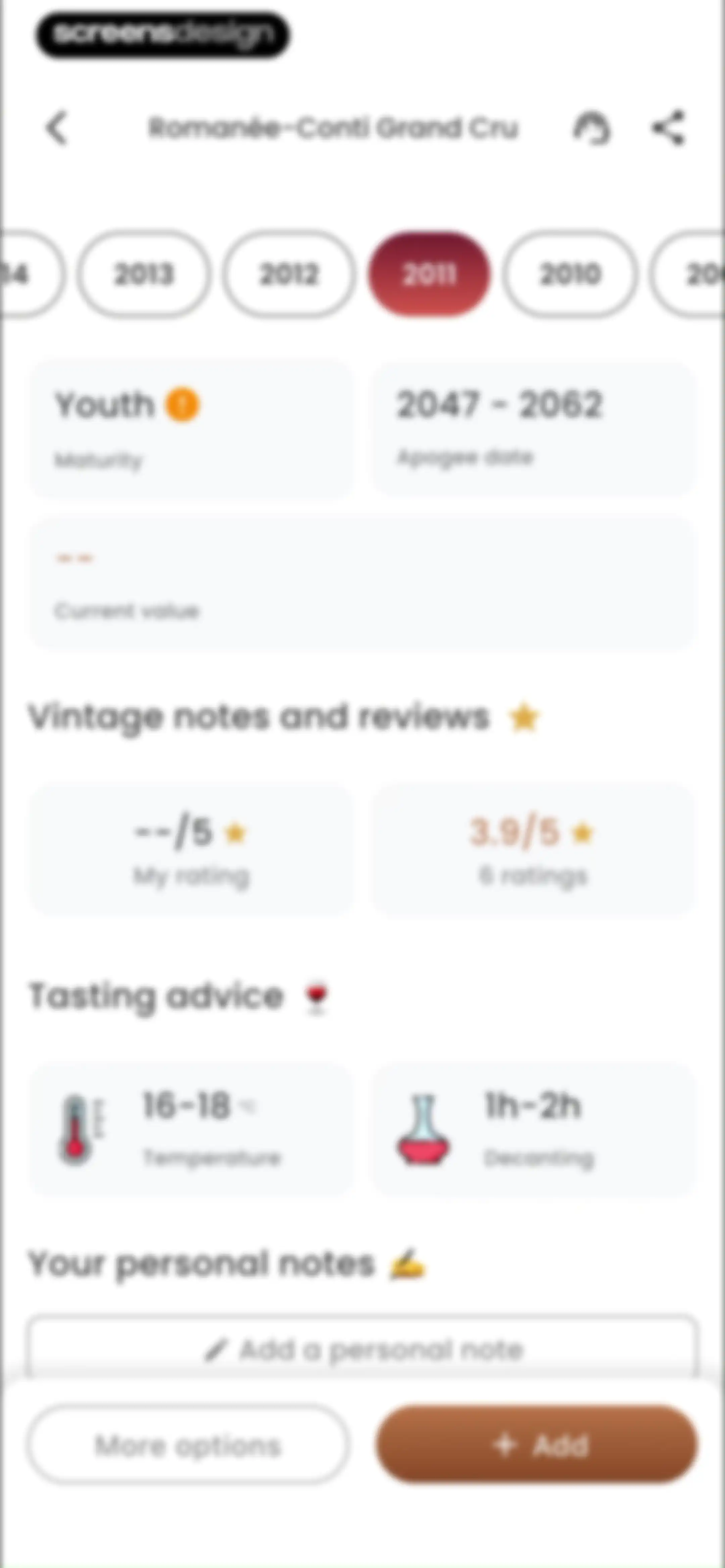 Oeni: #1 Wine Cellar Manager screen 38
