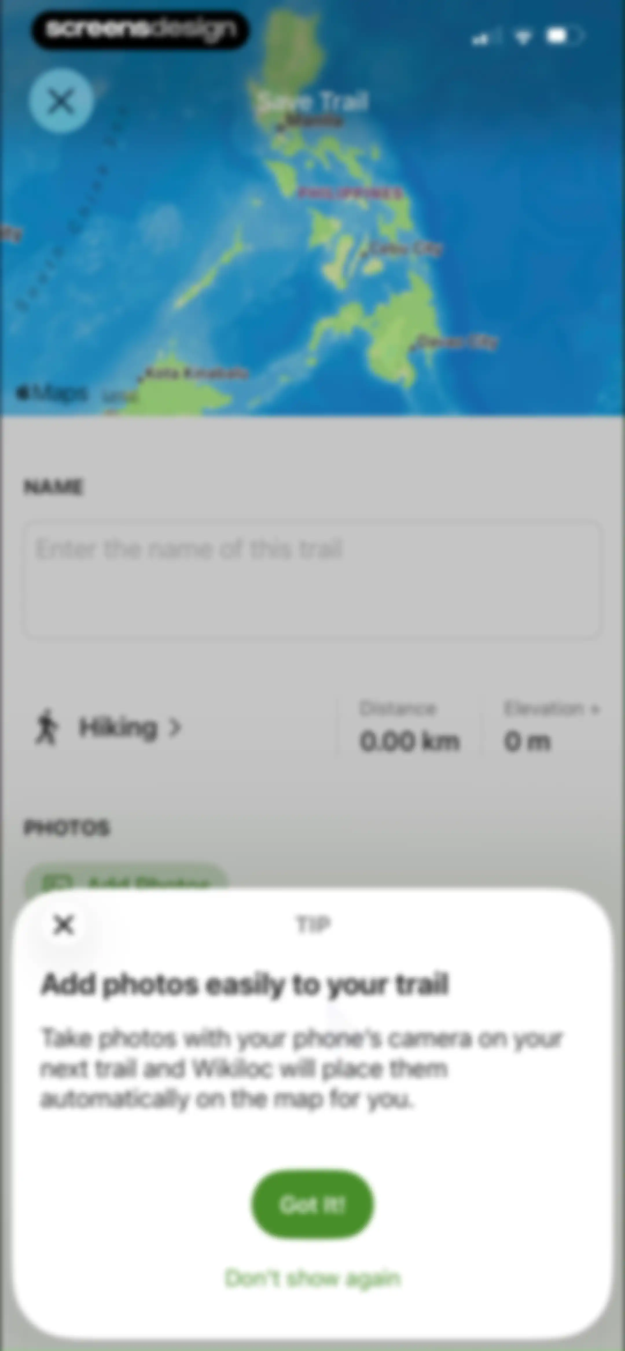 Wikiloc - Trails of the World screen 67