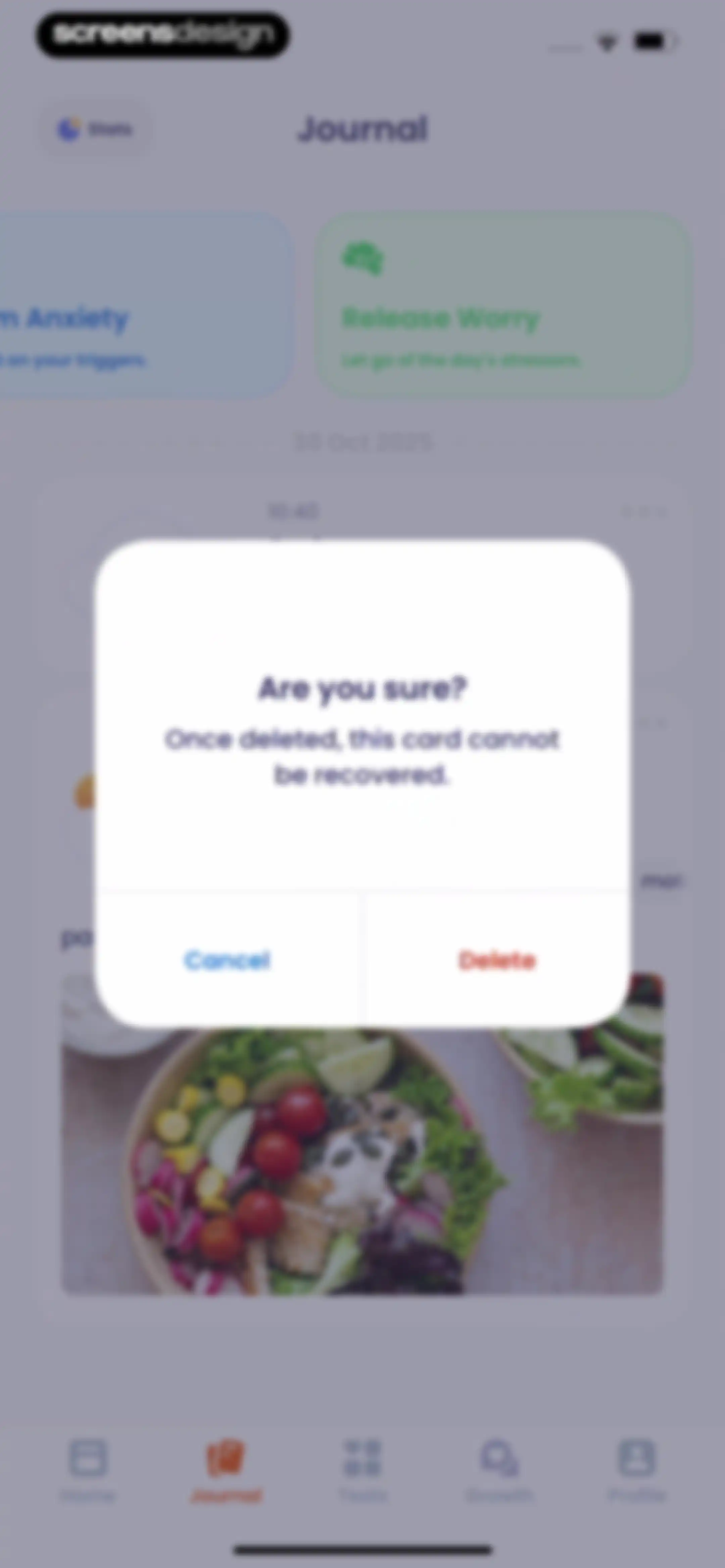 Breeze: Start Self-Discovery screen 85