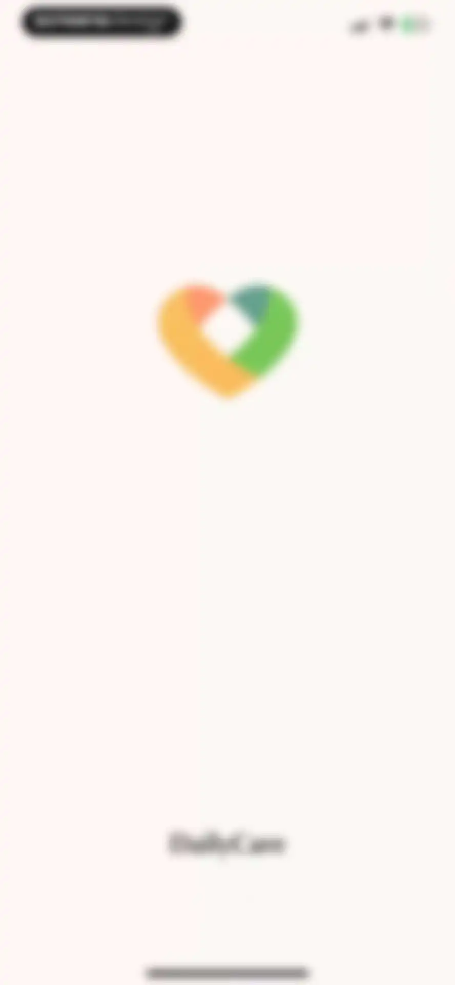 DailyCare - Heart Rate Monitor screen 1