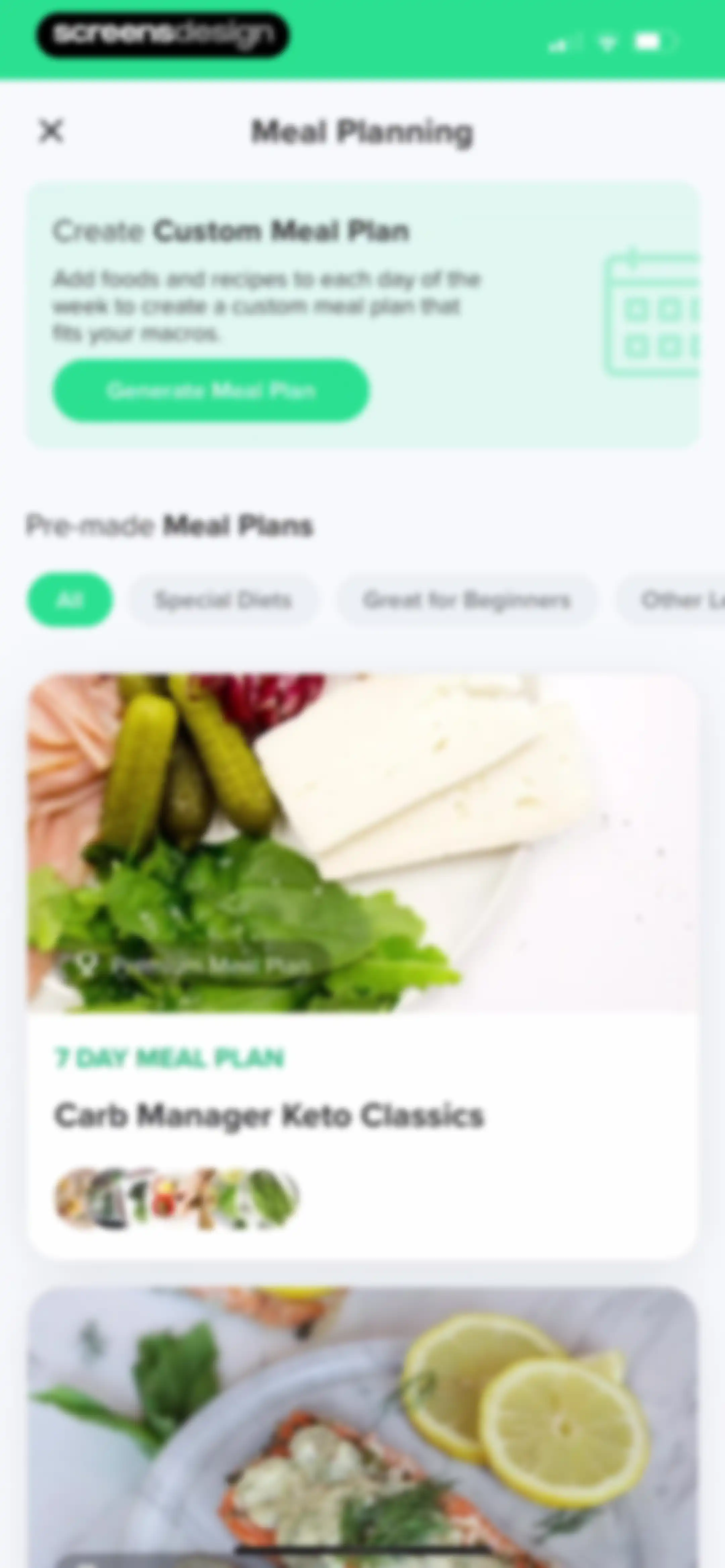 Carb Manager: Keto & Macro Log screen 250