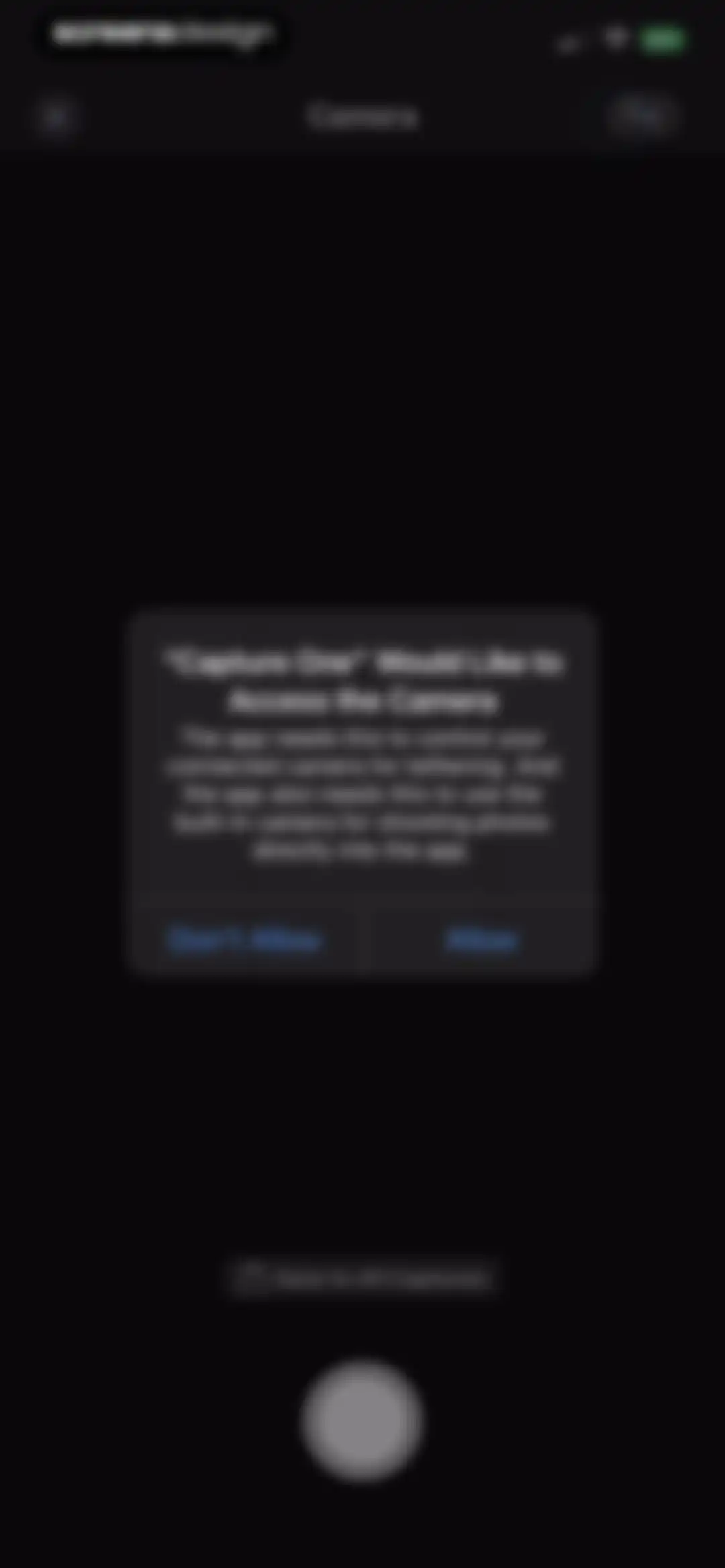 Capture One screen 62