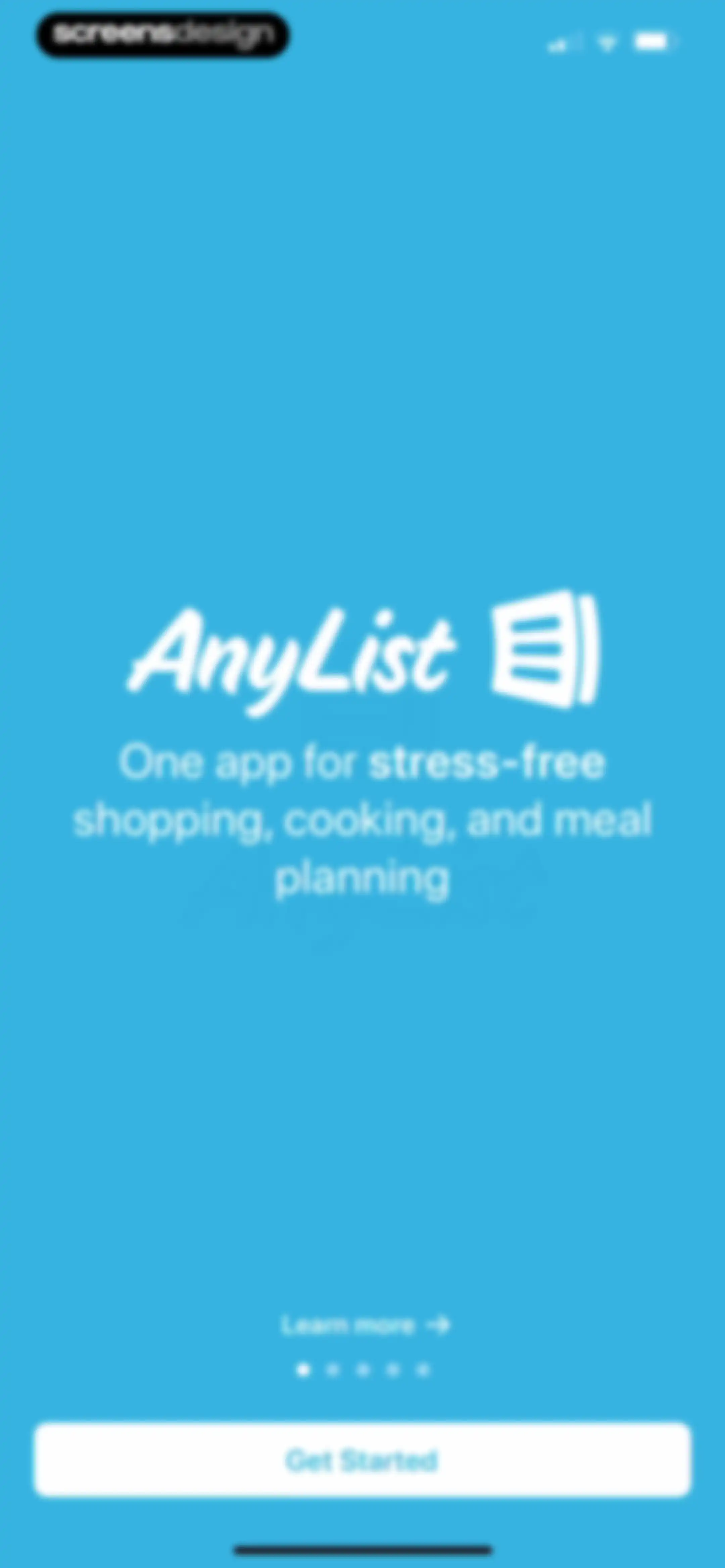 AnyList: Grocery Shopping List screen 1
