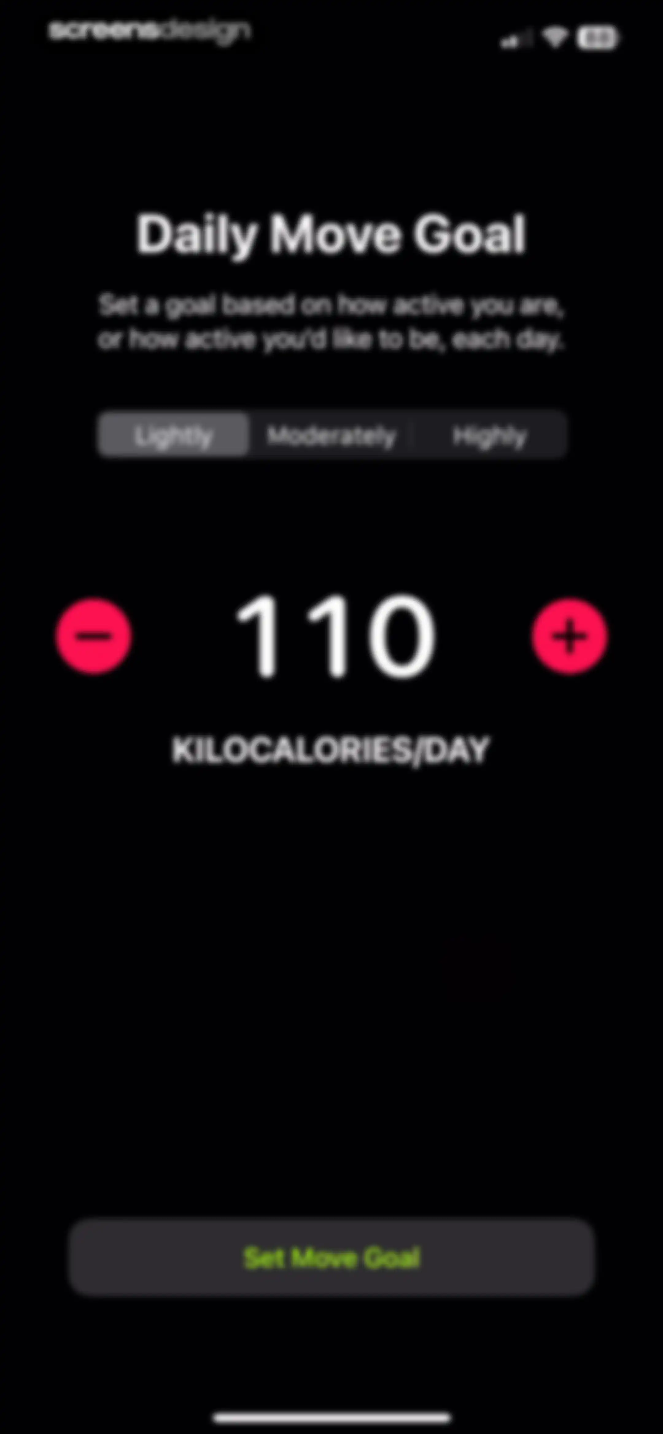 Apple Fitness screen 7