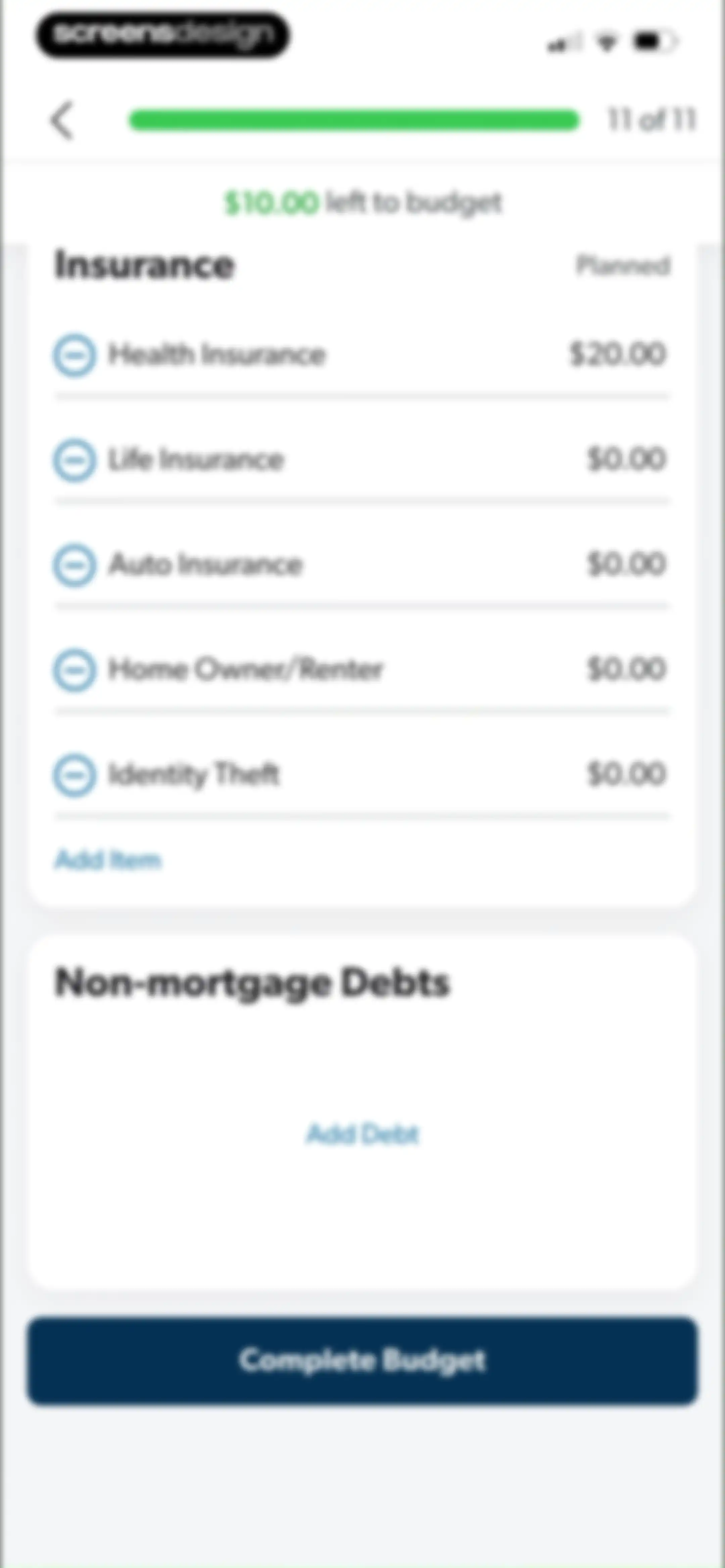 EveryDollar: Budget Management screen 28