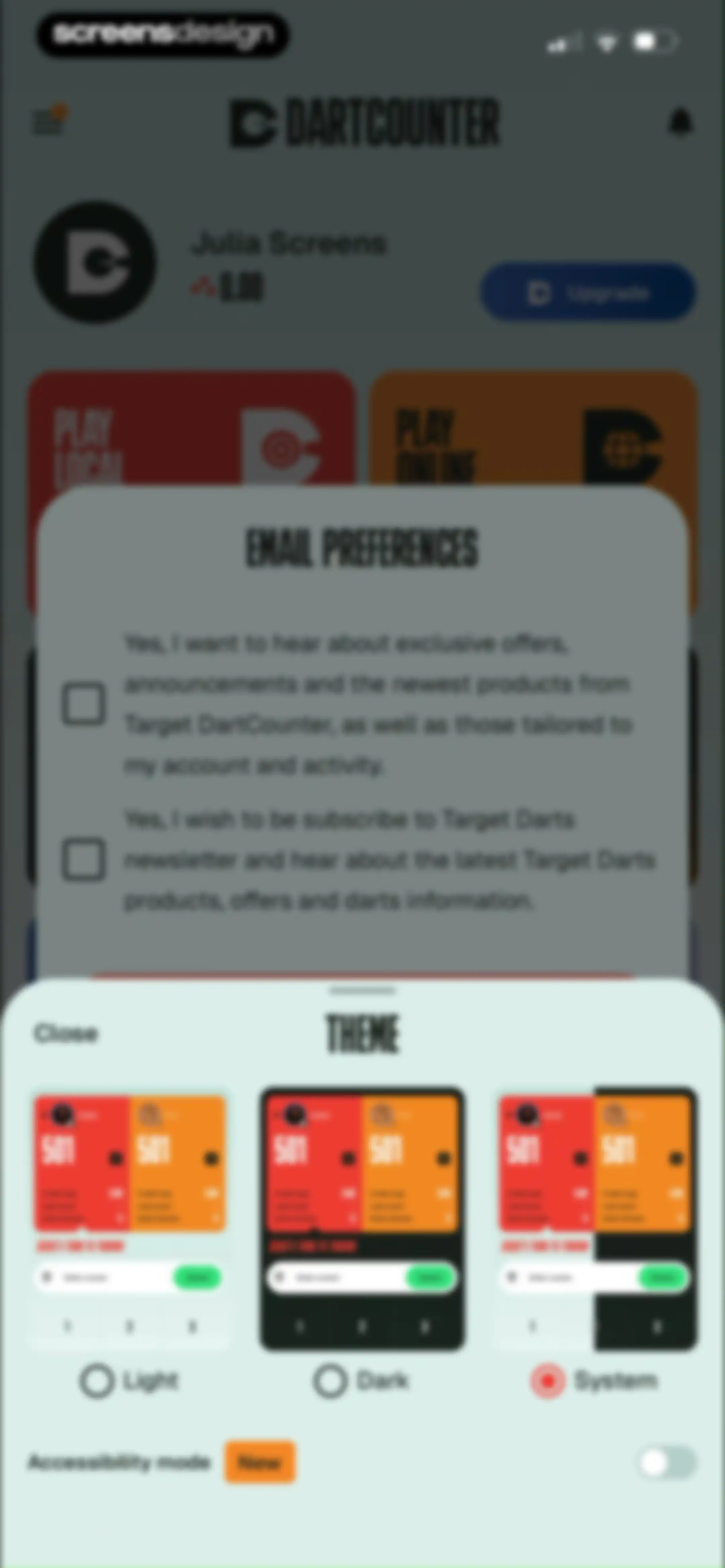 DartCounter screen 8