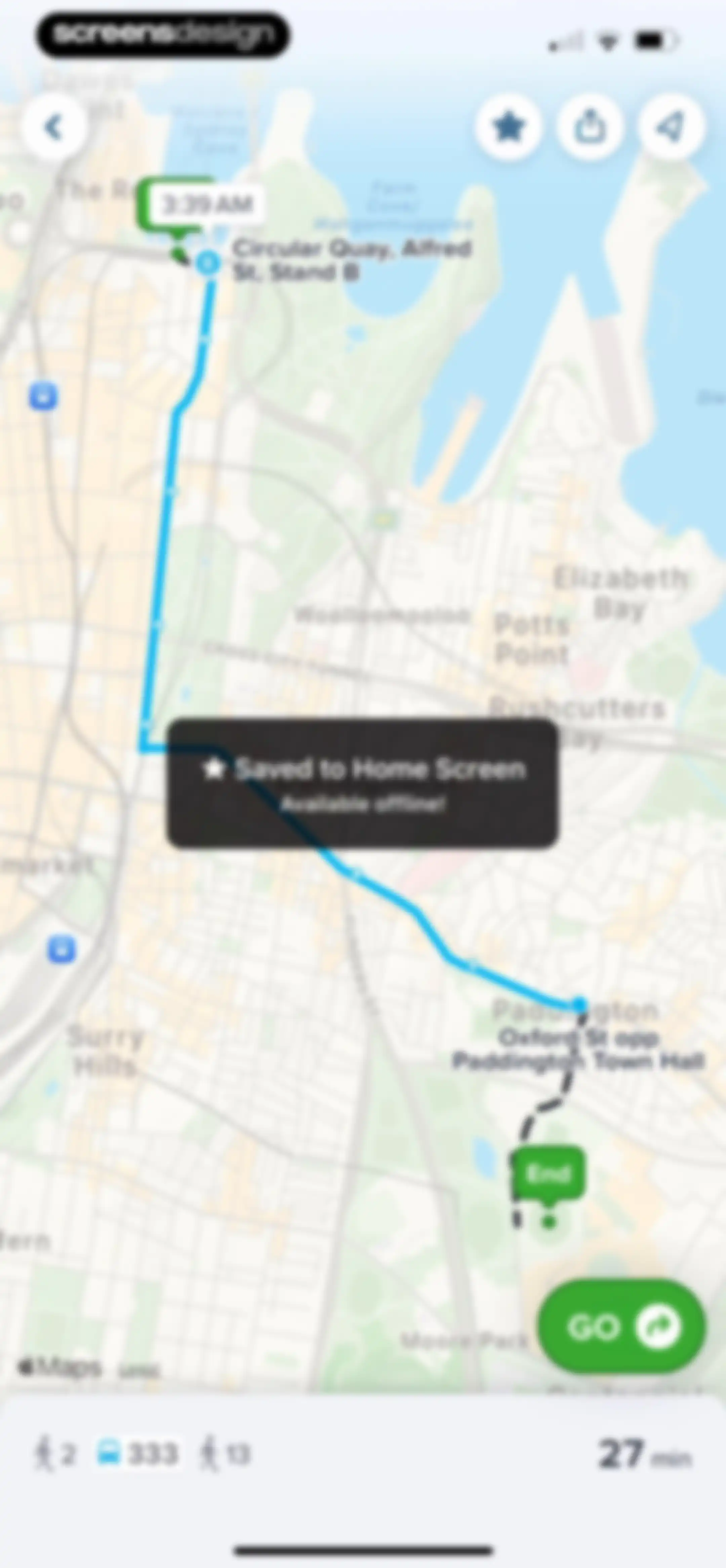 Citymapper: All Live Transit screen 44