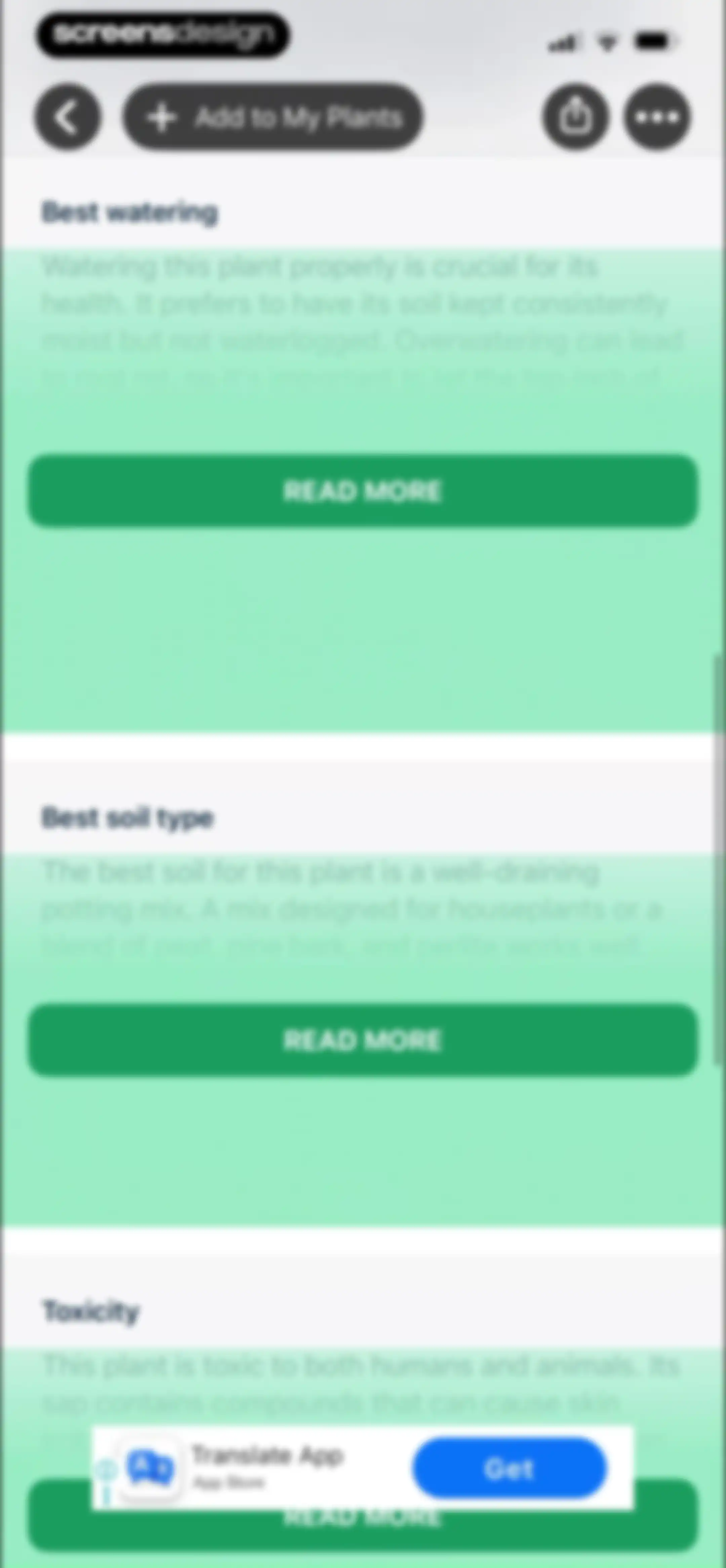 Free Plant Identifier screen 22