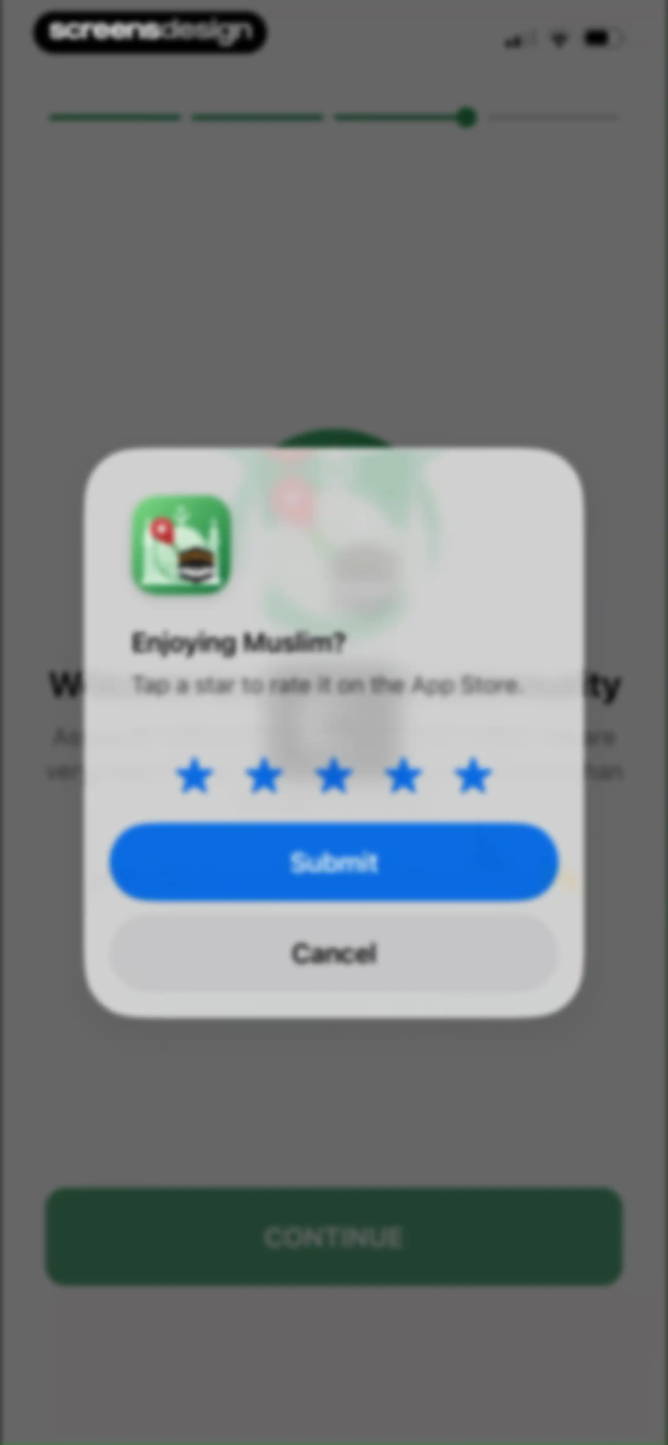 Muslim: Prayer Times, Qibla screen 9