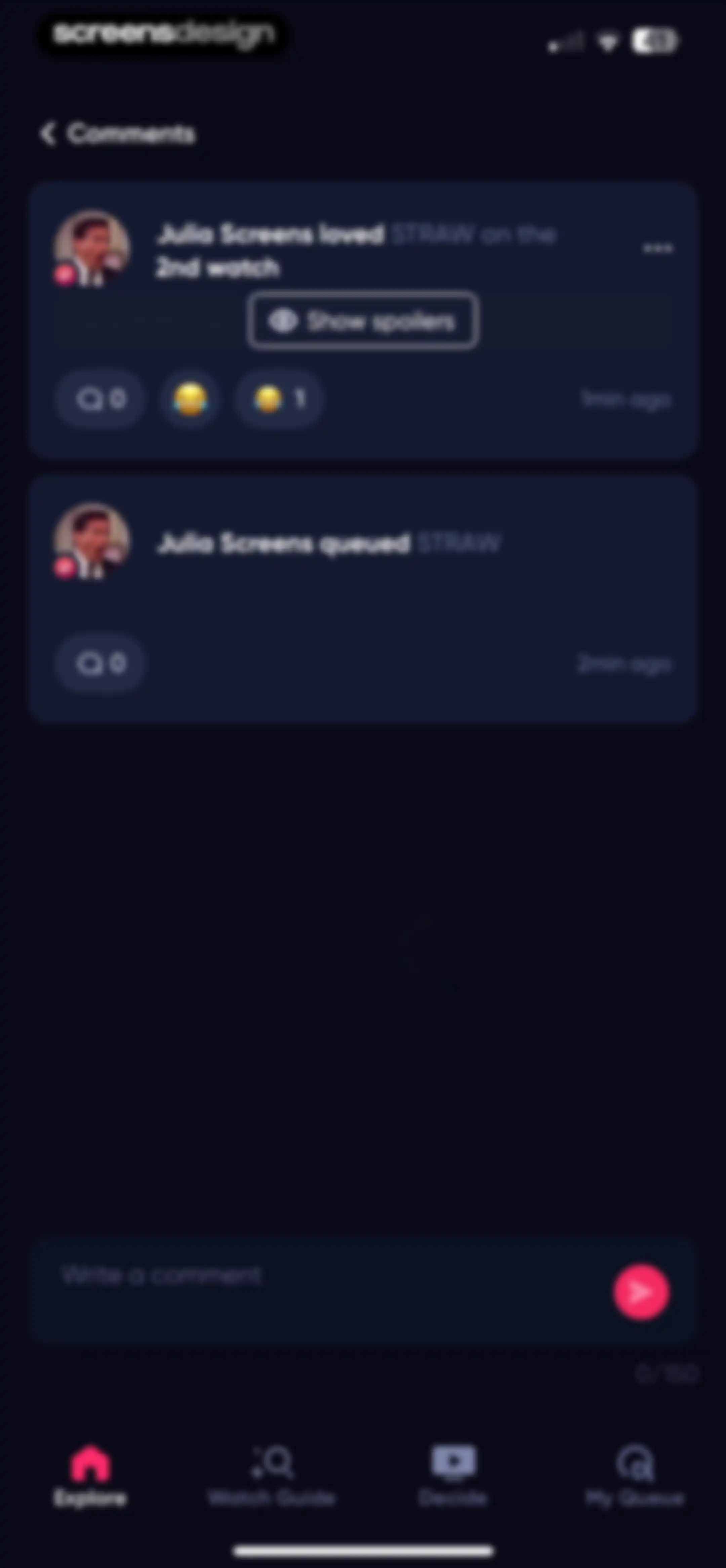 Queue - Find Movies & Shows screen 62