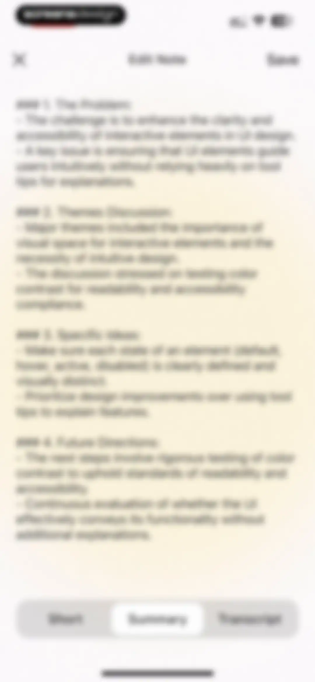 Noteflow: AI Notes Taking screen 44