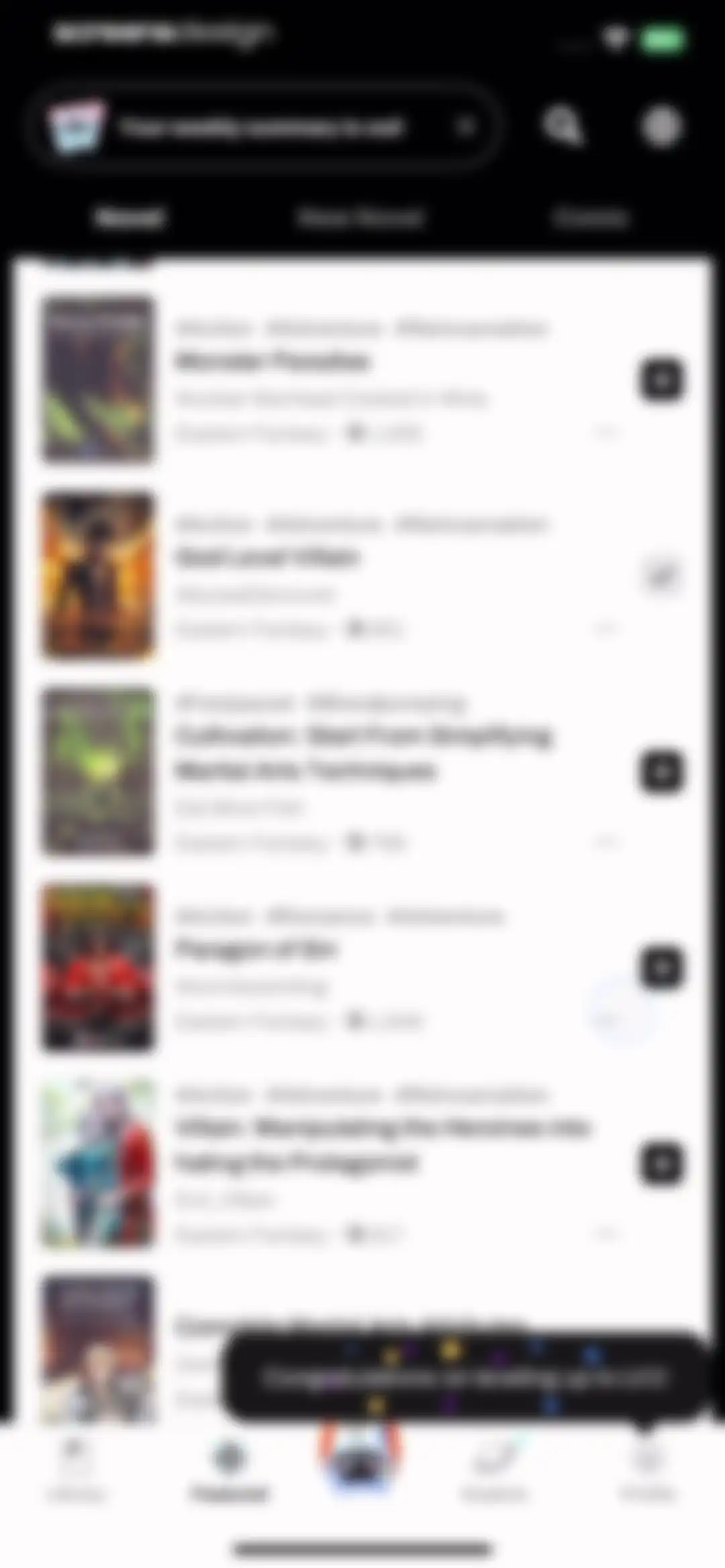 WebNovel - Read Novels & Manga screen 48