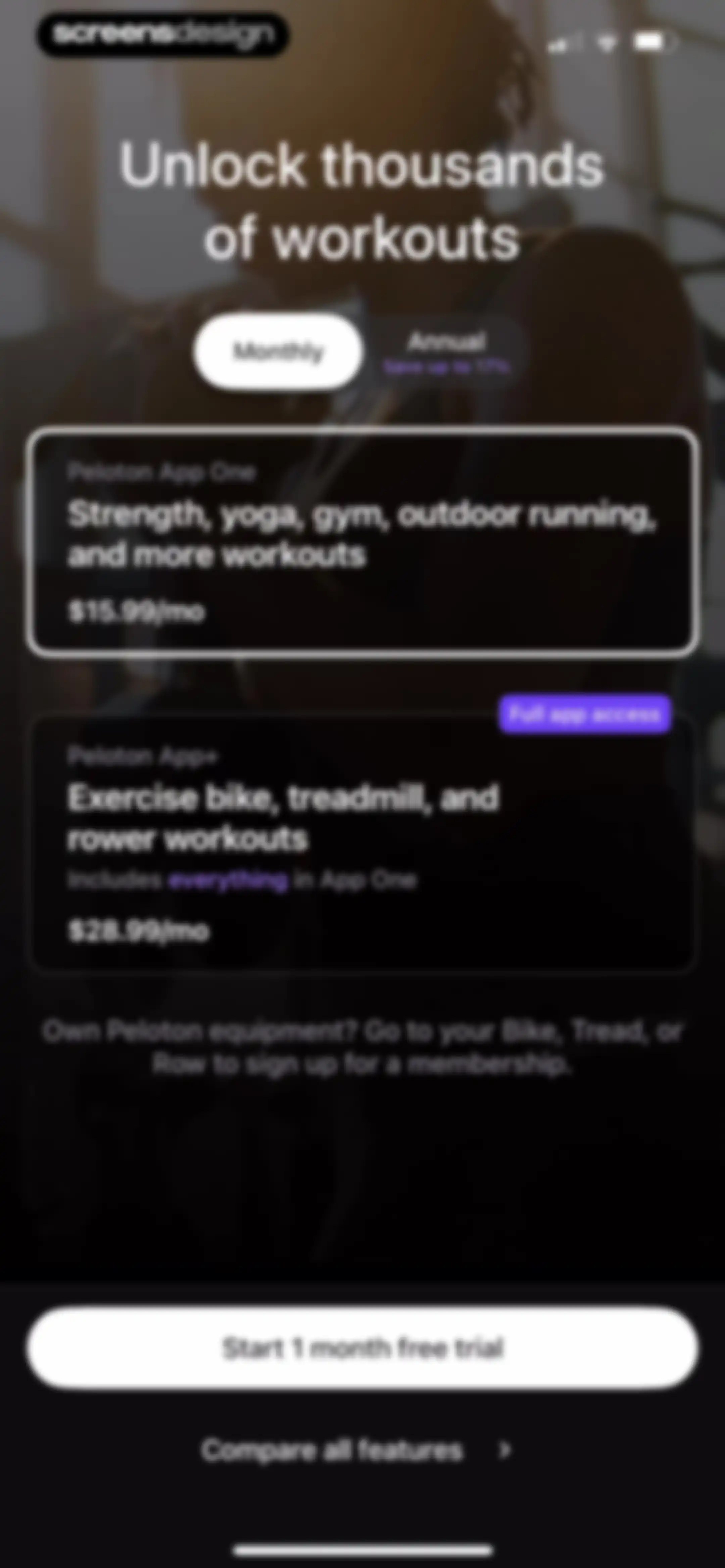 Peloton: Fitness & Workouts screen 9