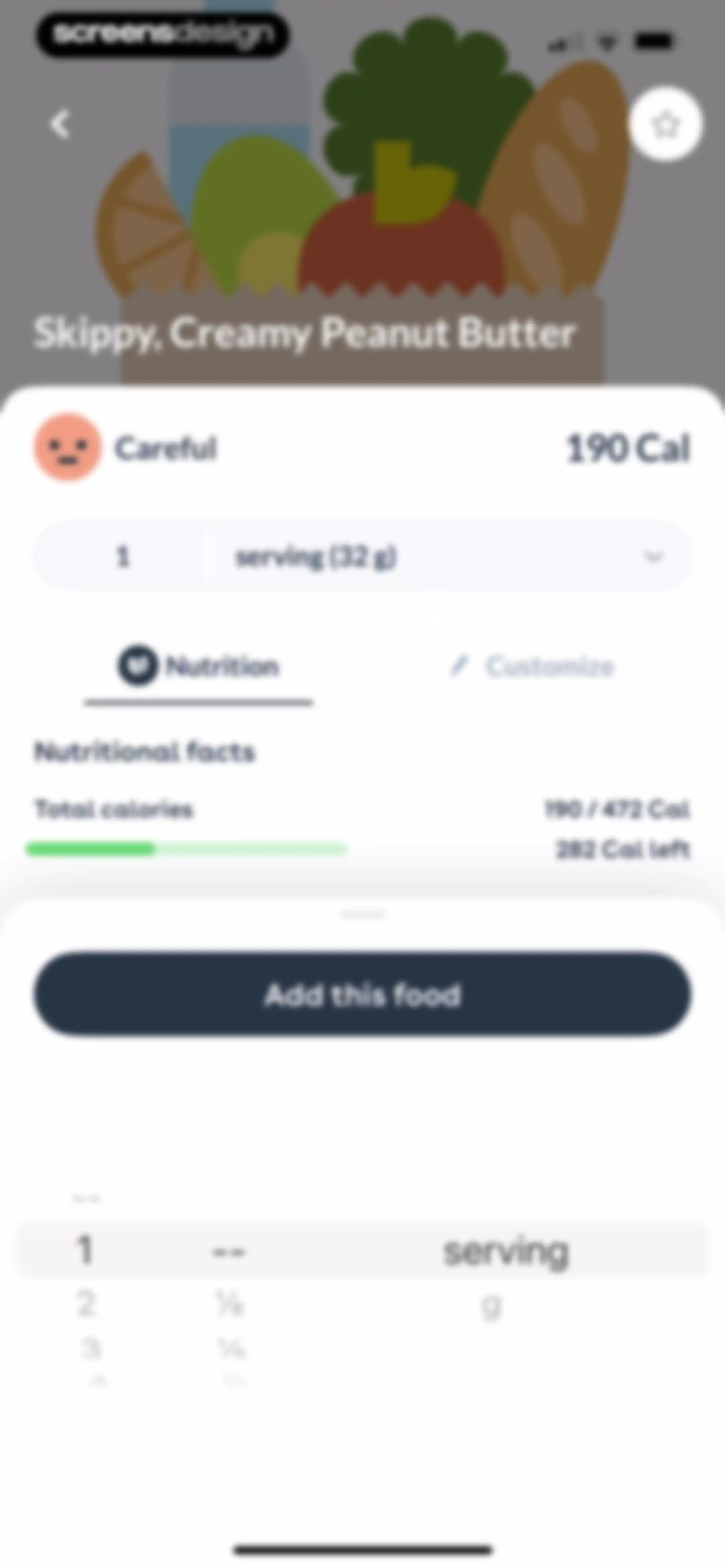 Foodvisor - AI Calorie Counter screen 142