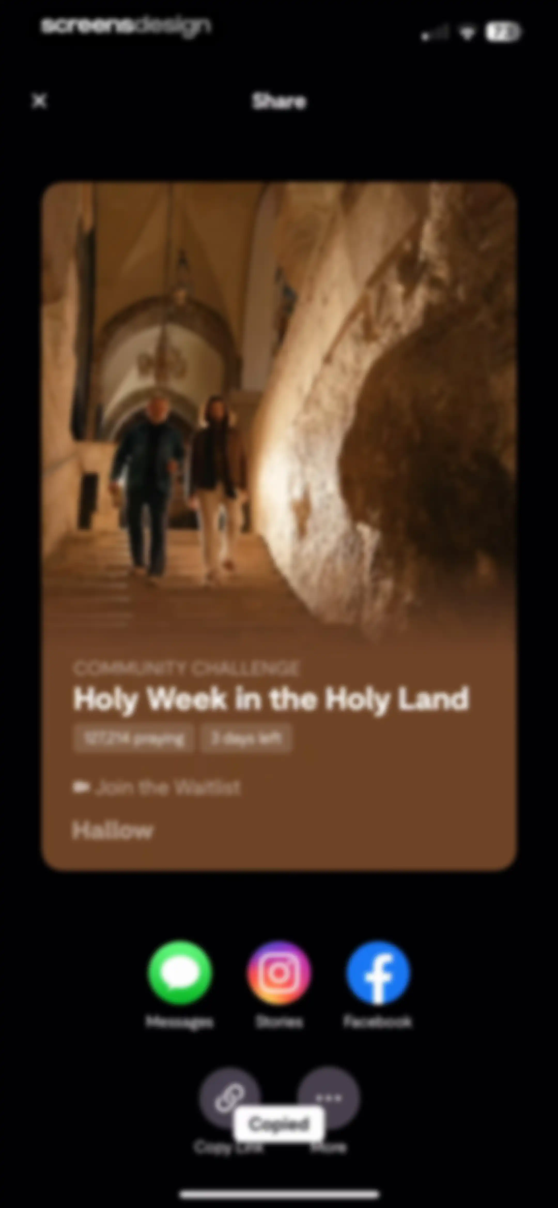 Hallow: Prayer & Meditation screen 73