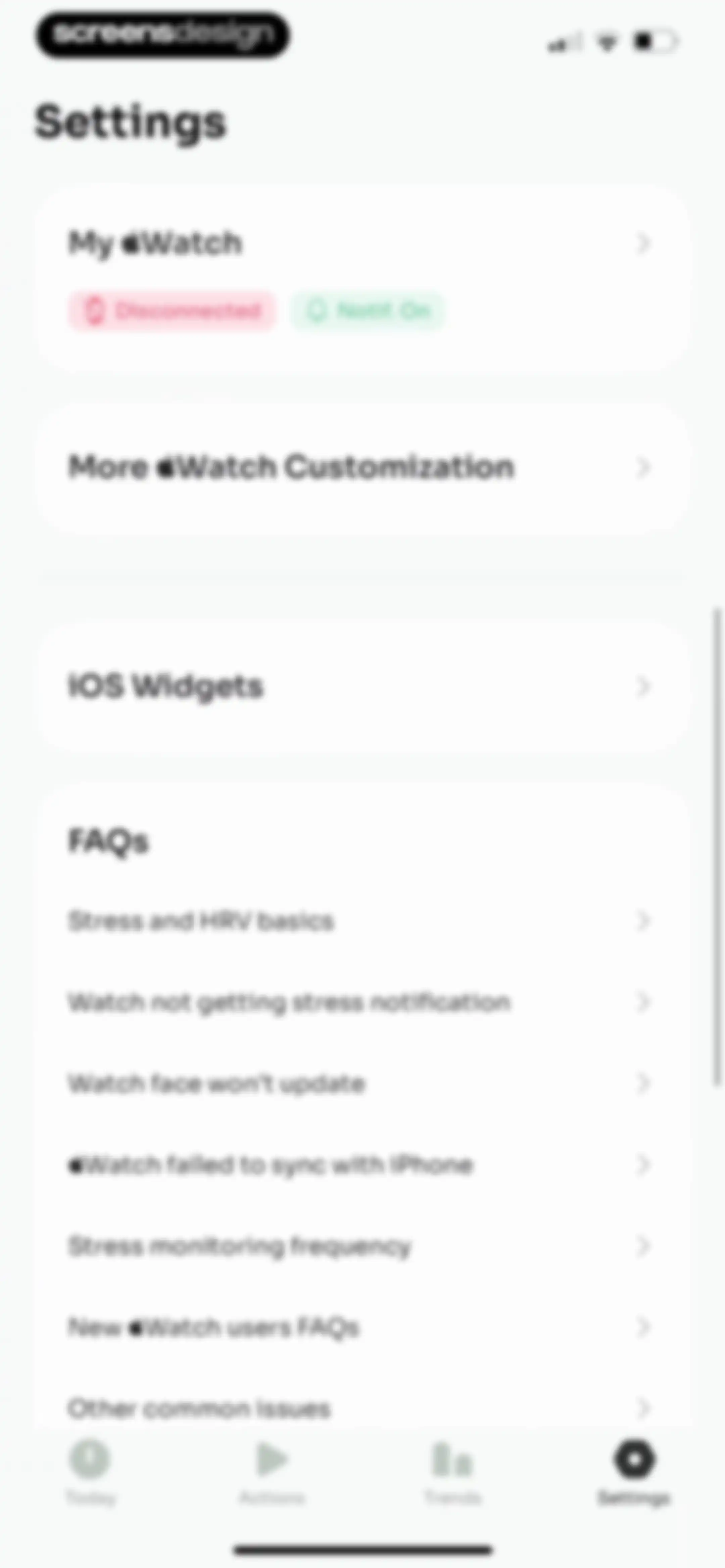 StressWatch: AI Stress Monitor screen 164