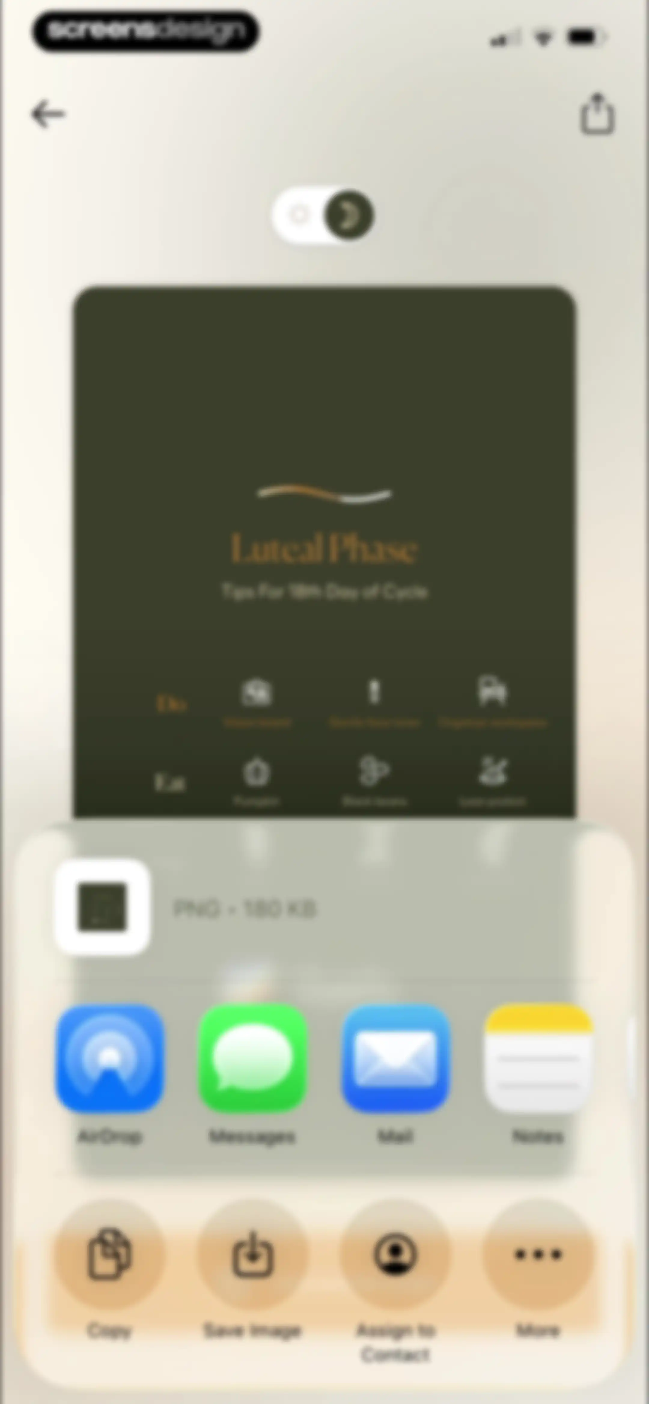 Lively - Period Tracker, Cycle screen 56