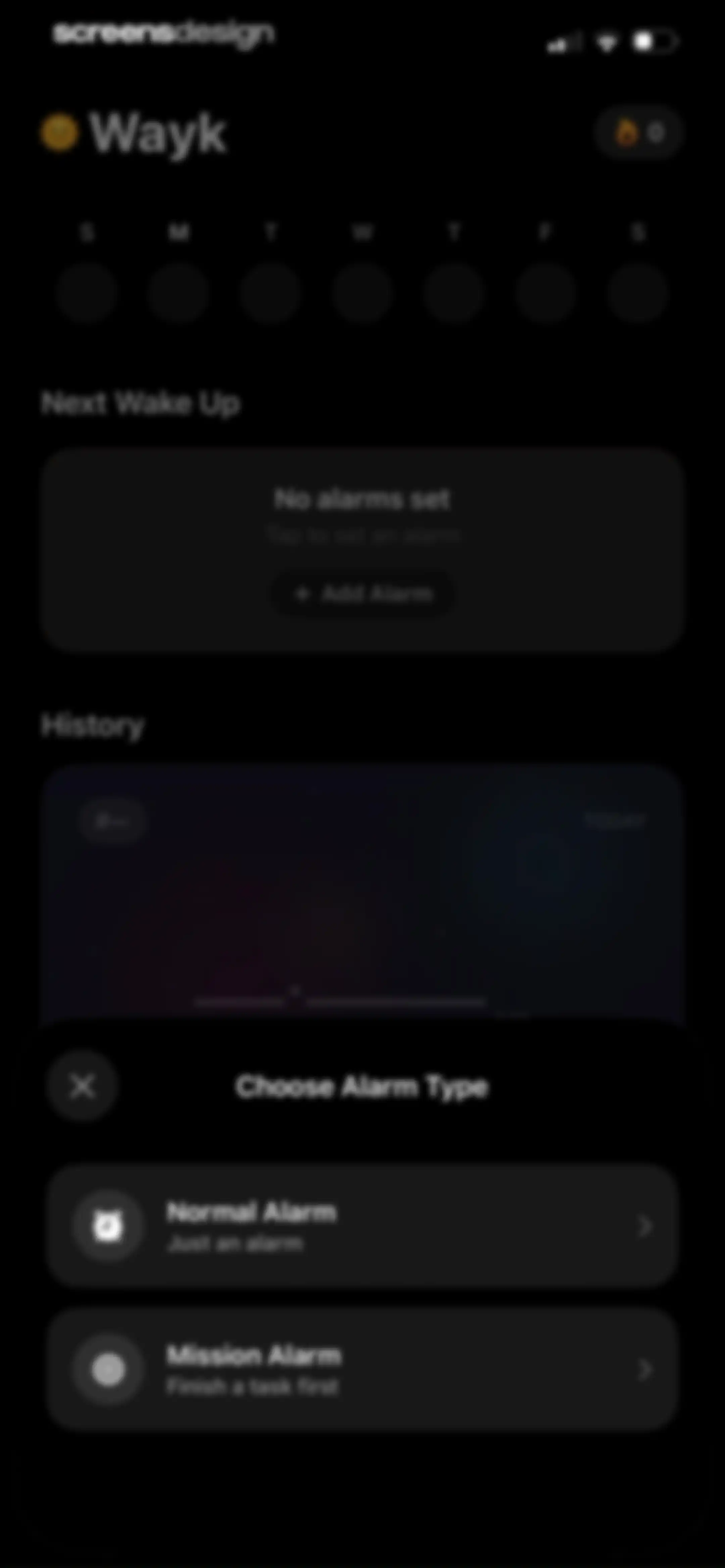 Wayk: Alarm Clock to Wake Up screen 60
