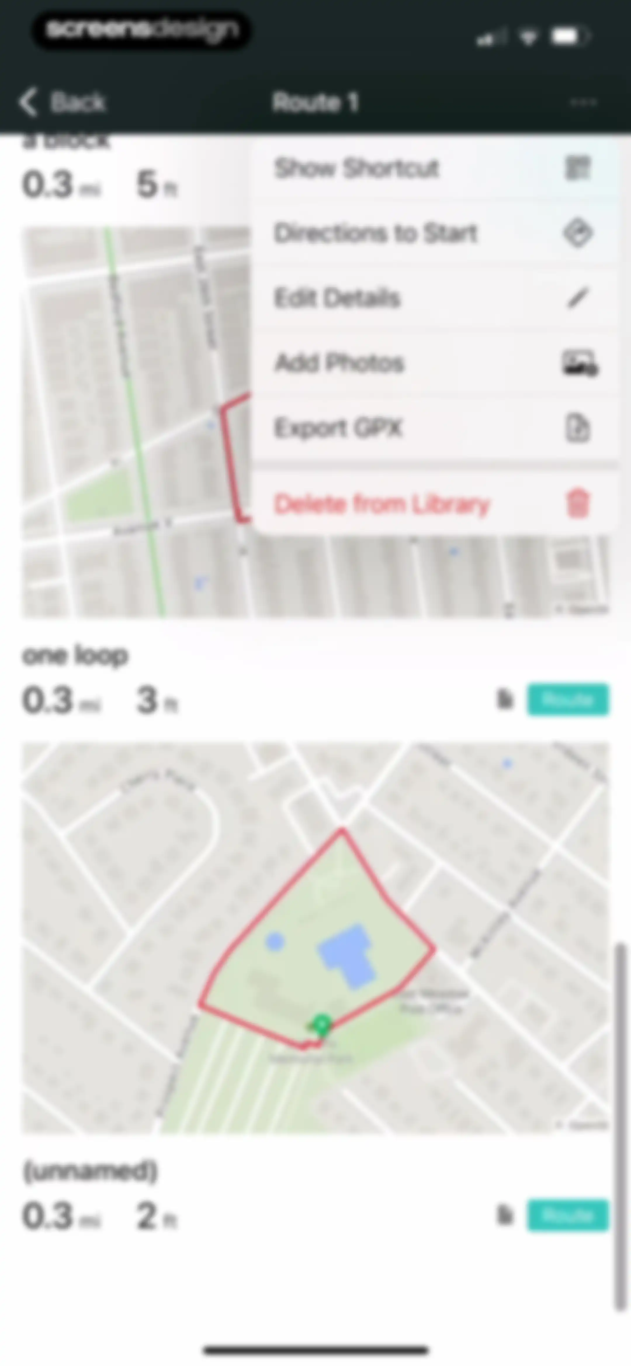 Ride with GPS: Bike Navigation screen 96
