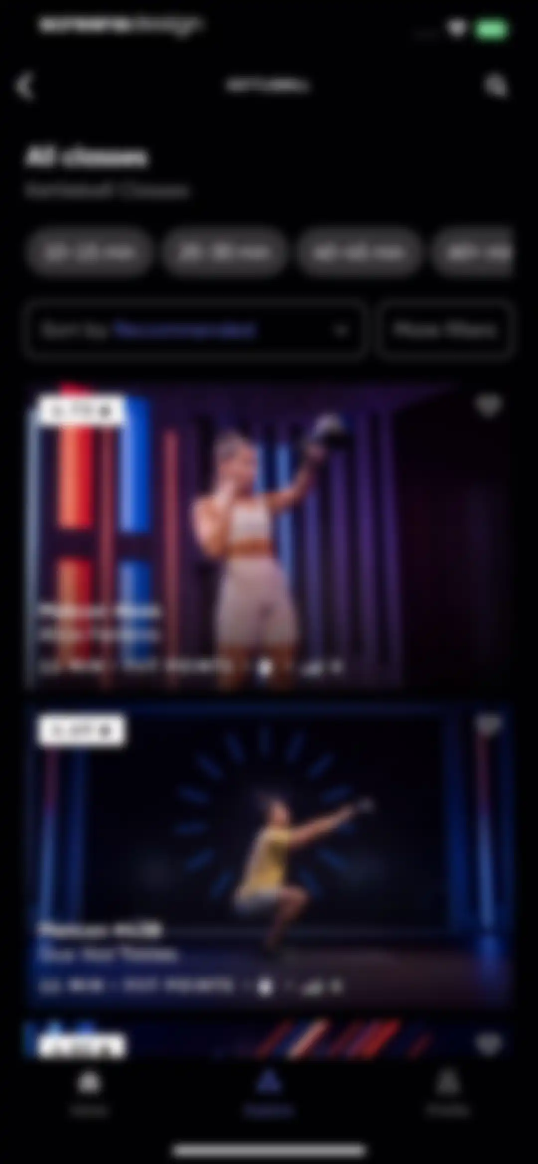 Fiit: Workouts & Fitness Plans screen 89