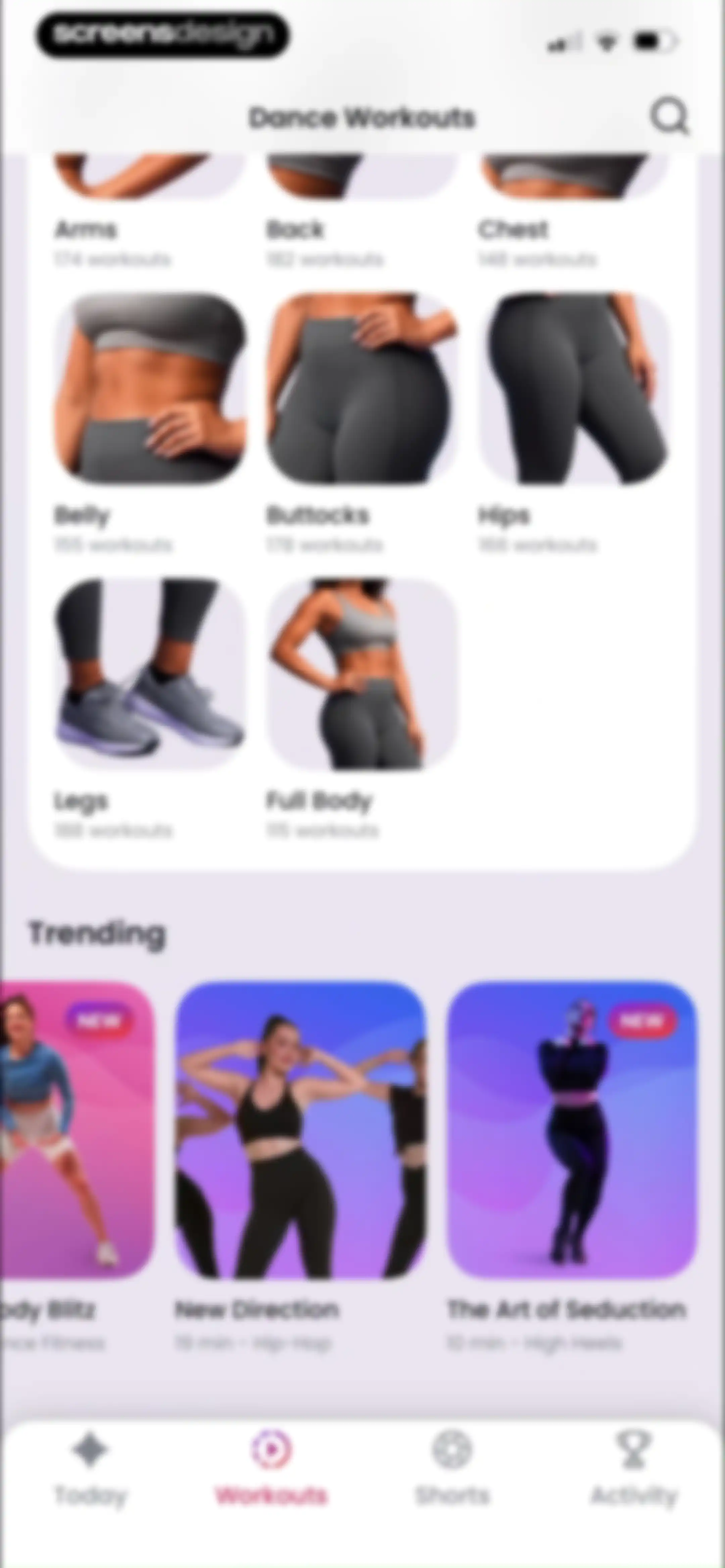 Dancebit: Home Dance Workouts screen 90