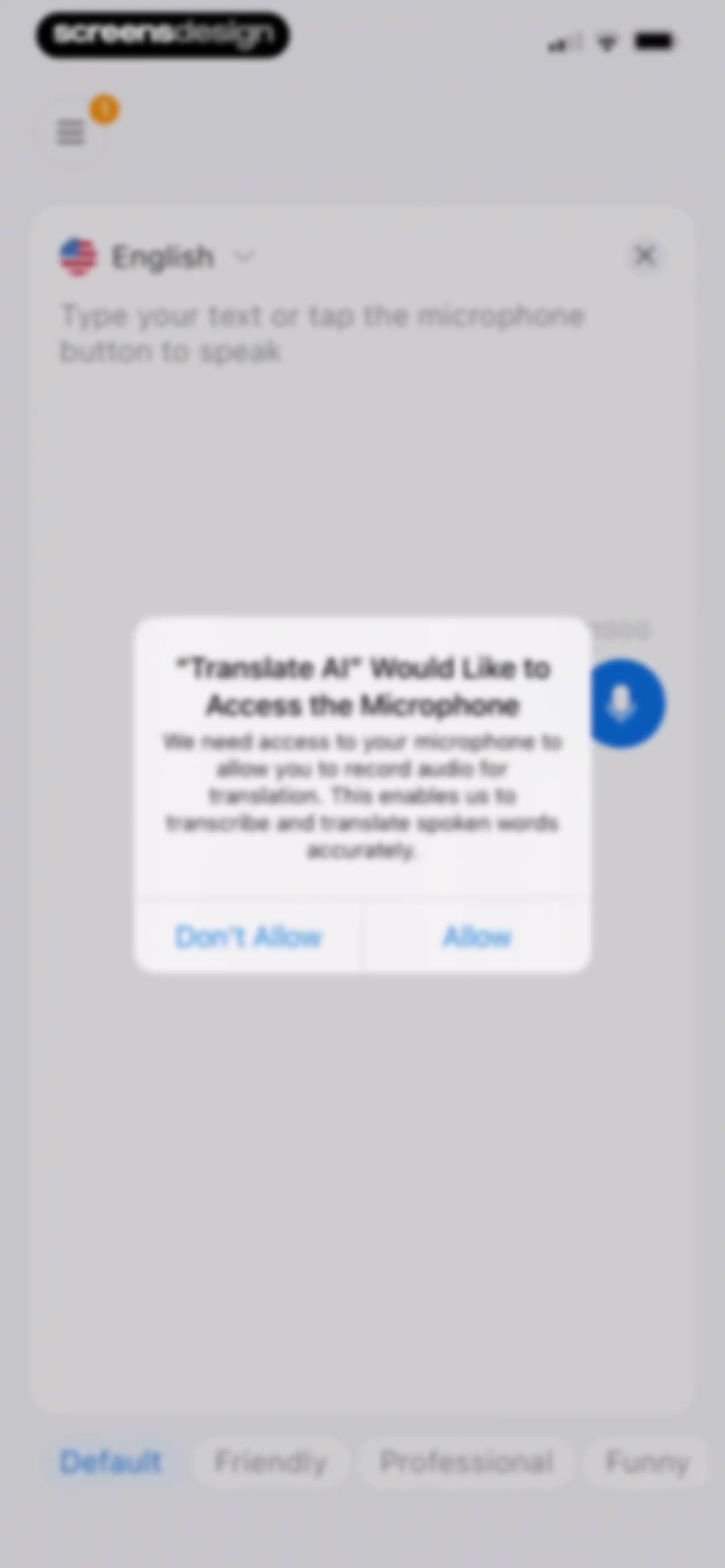 Translate AI - Live Translate screen 15
