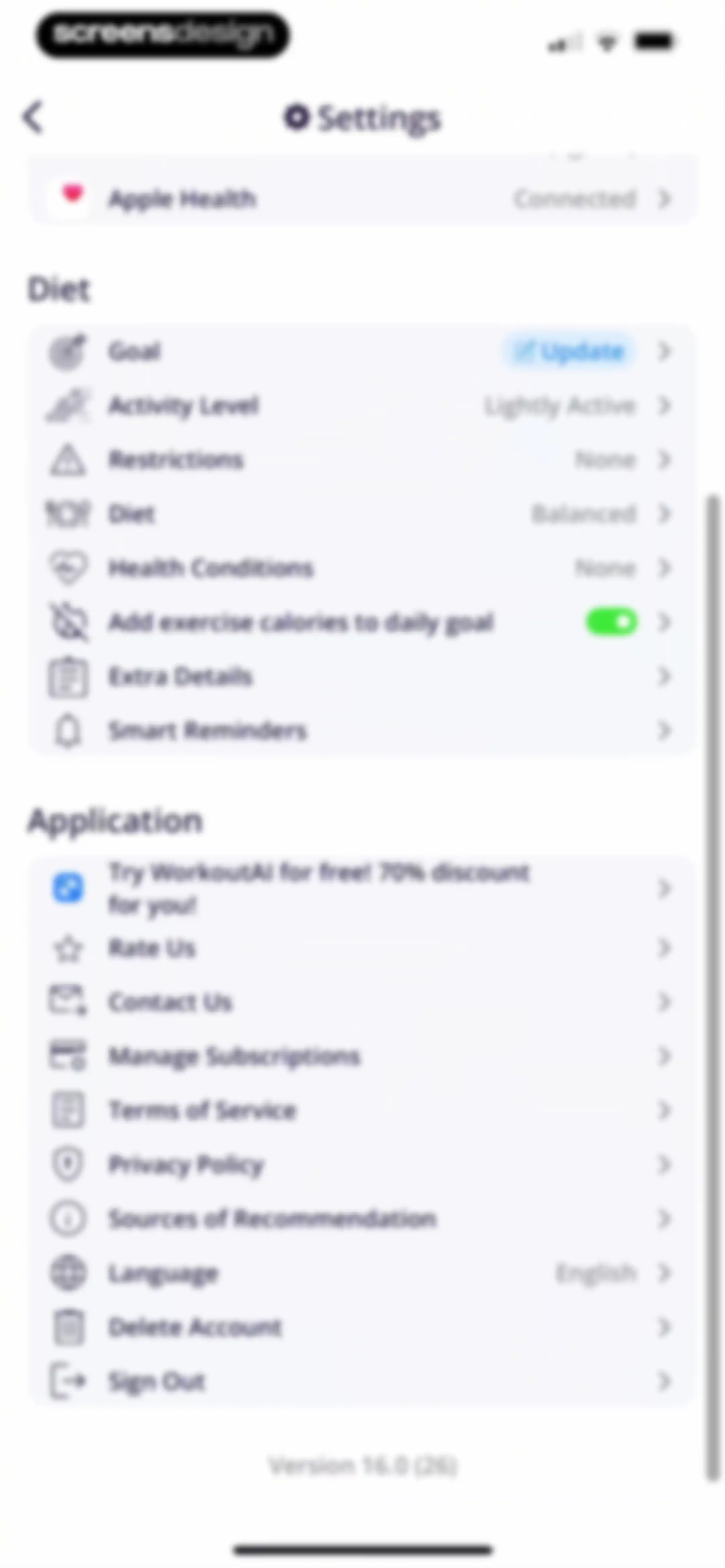 Calorie Tracker・Diet: Food AI screen 119
