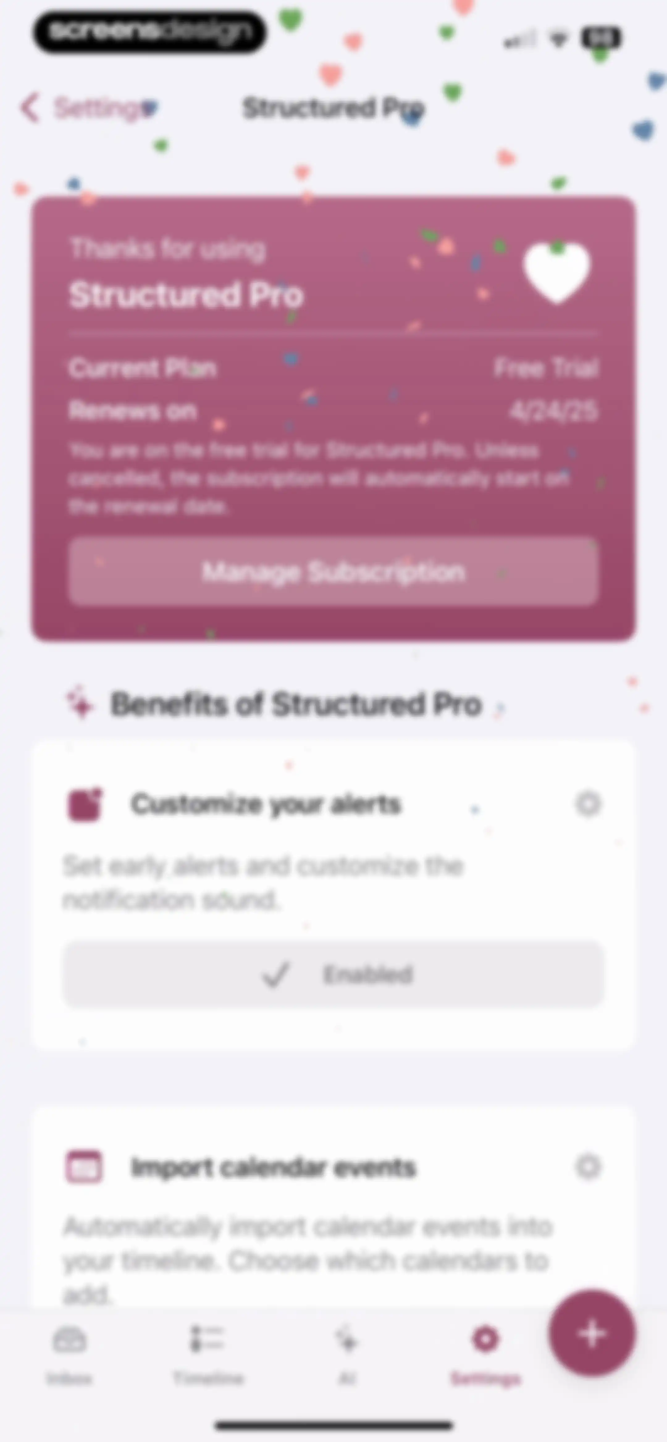 Structured: Daily Planner Todo screen 75