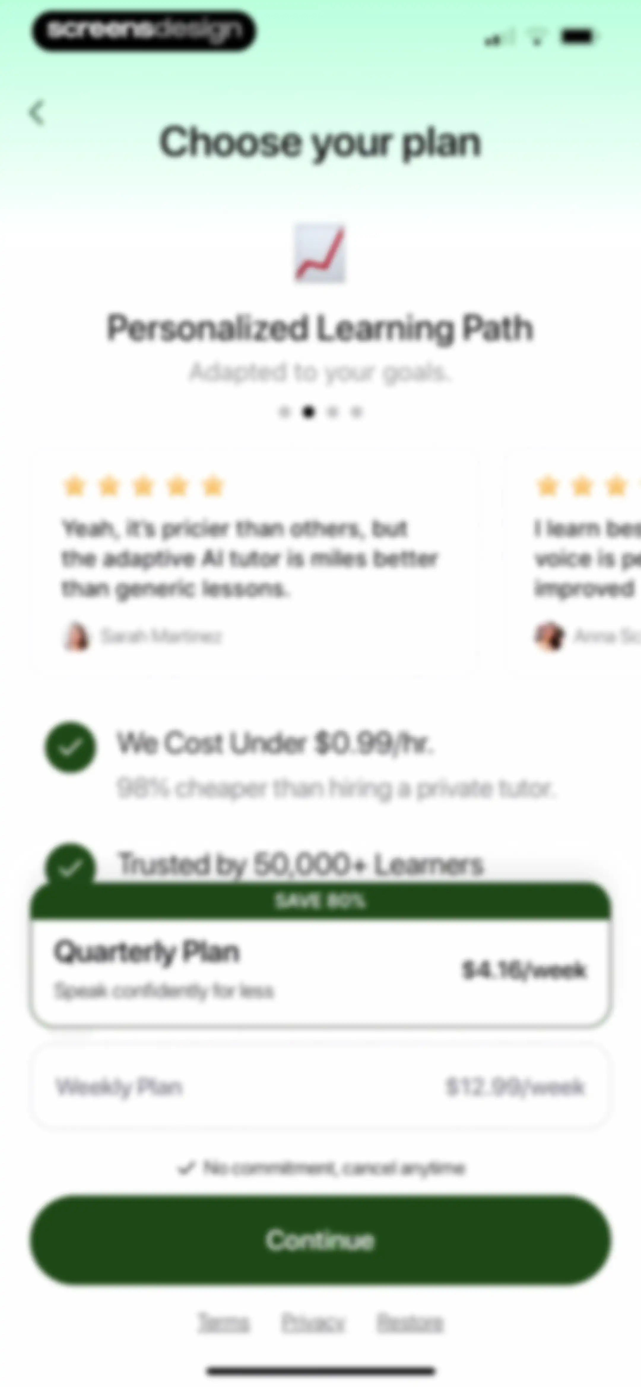 LingoTok - AI Language Tutor screen 42