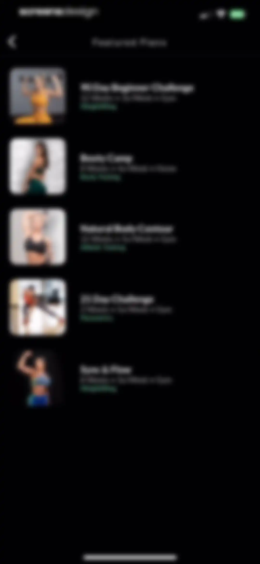 Fitplan®: Gym & Home Workouts screen 50