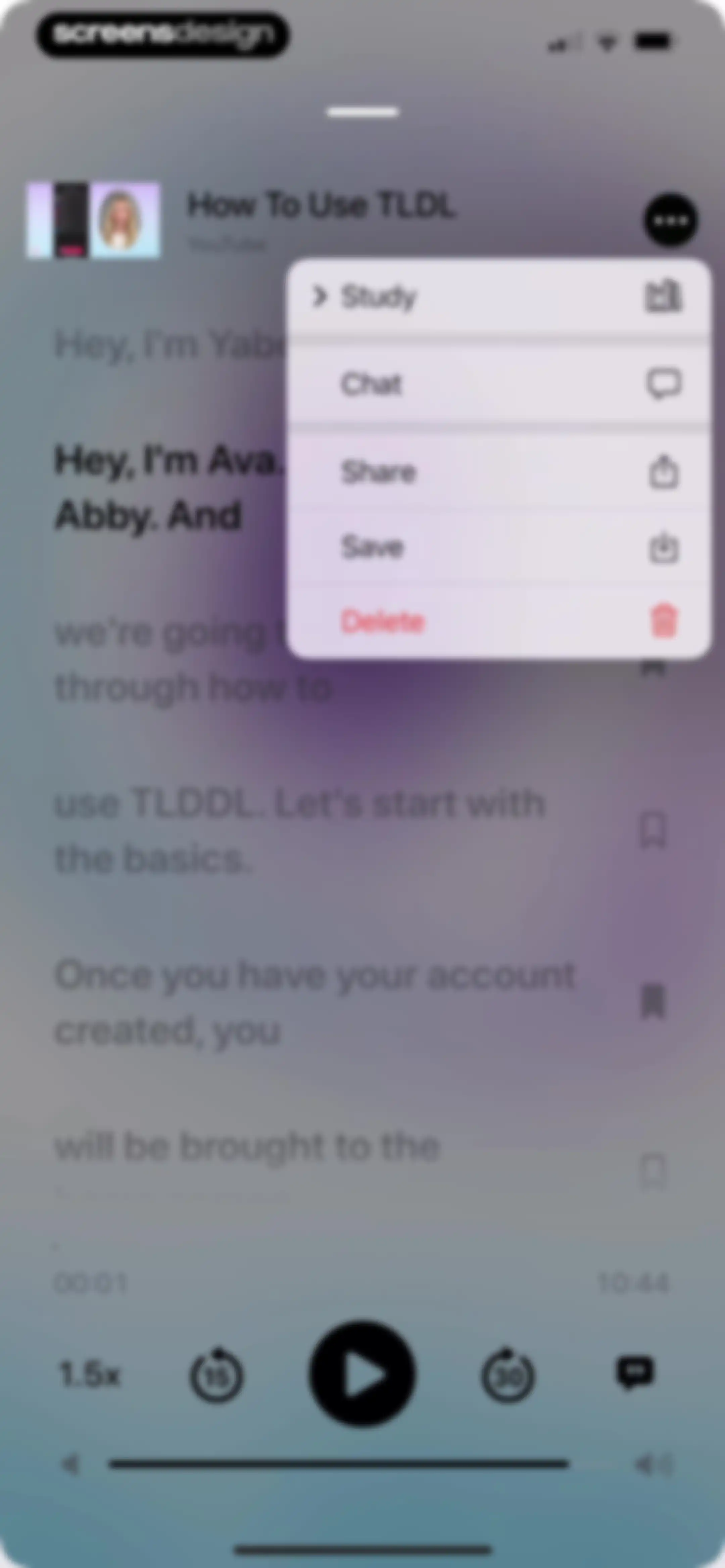 TLDL: AI Lecture Note Taker screen 75