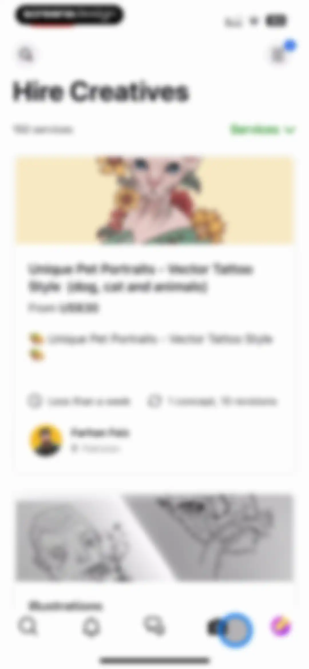 Behance – Creative Portfolios screen 85