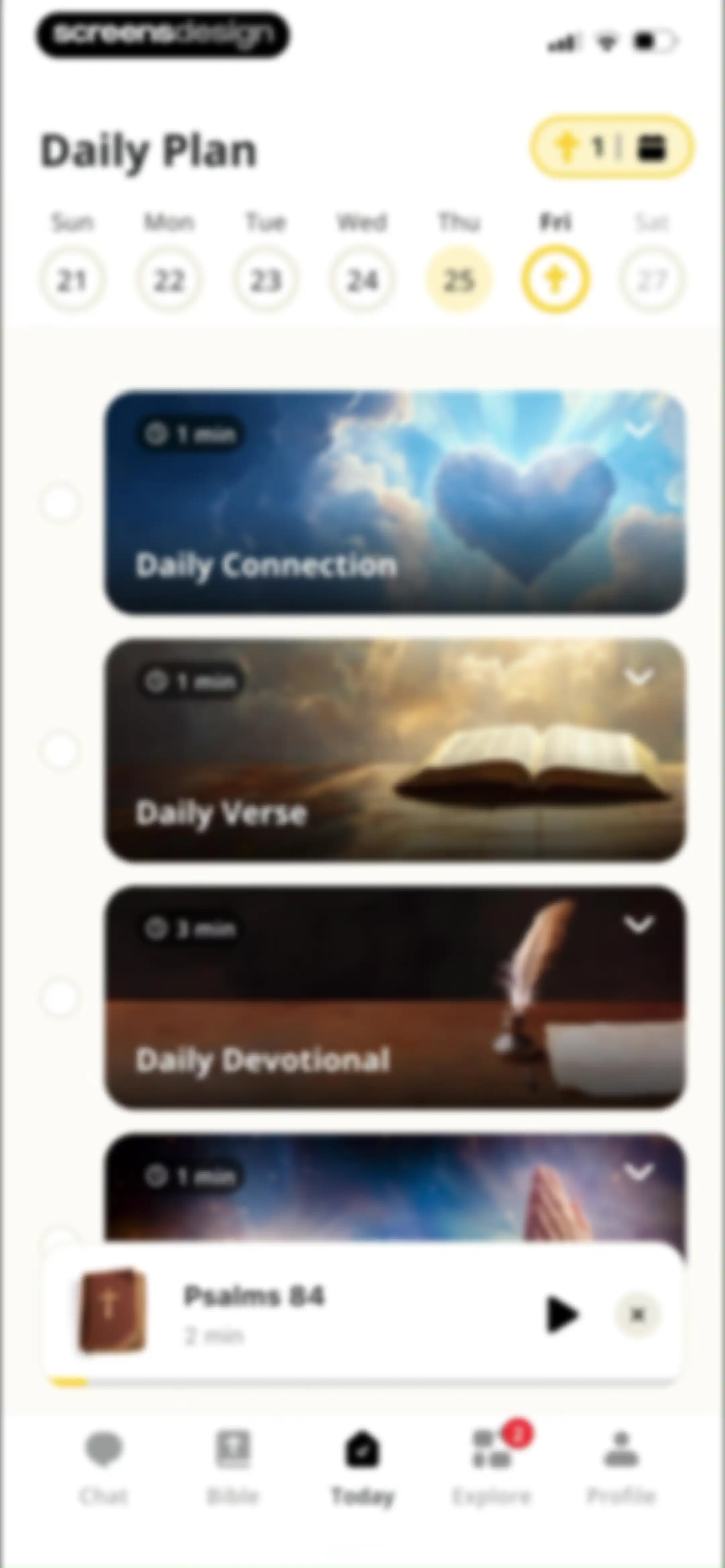 Bible Path: Prayers & Widgets screen 78