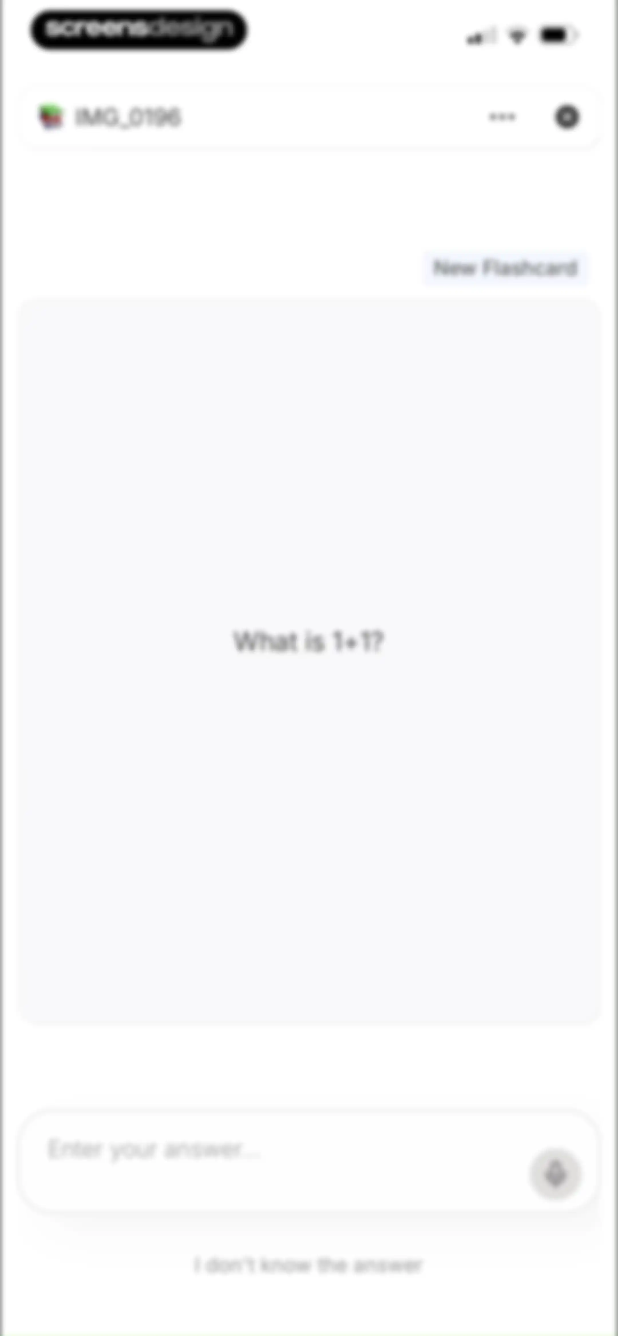 Retain Cards: AI Flashcards screen 55