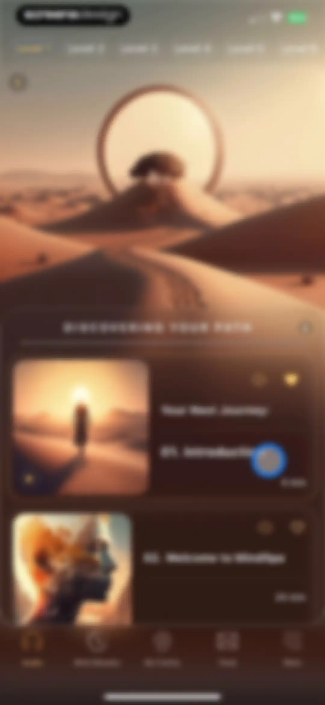 MindSpa.com Sound Therapy screen 17