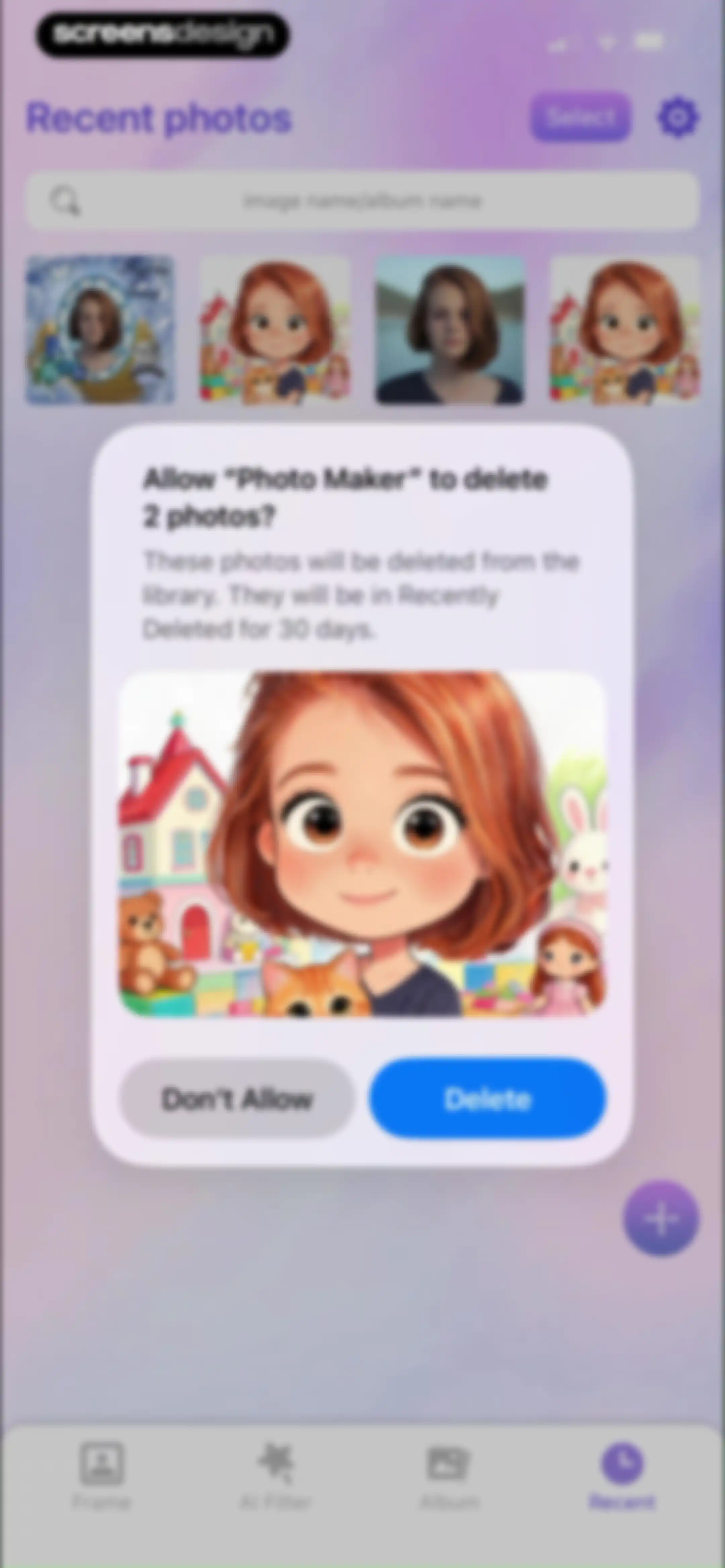 AI Photo Maker：Frame & Filter screen 36