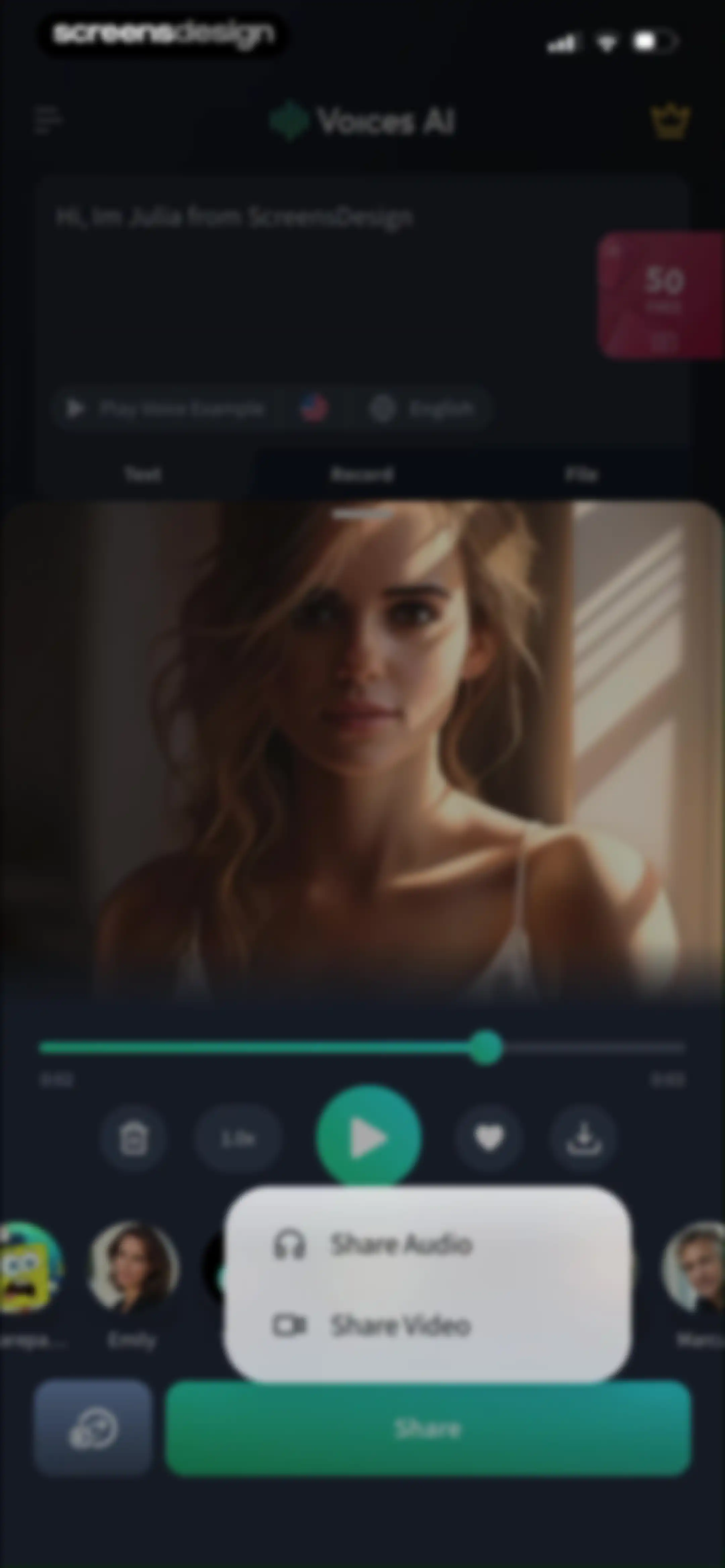 Voices AI: Change Your Voice screen 25