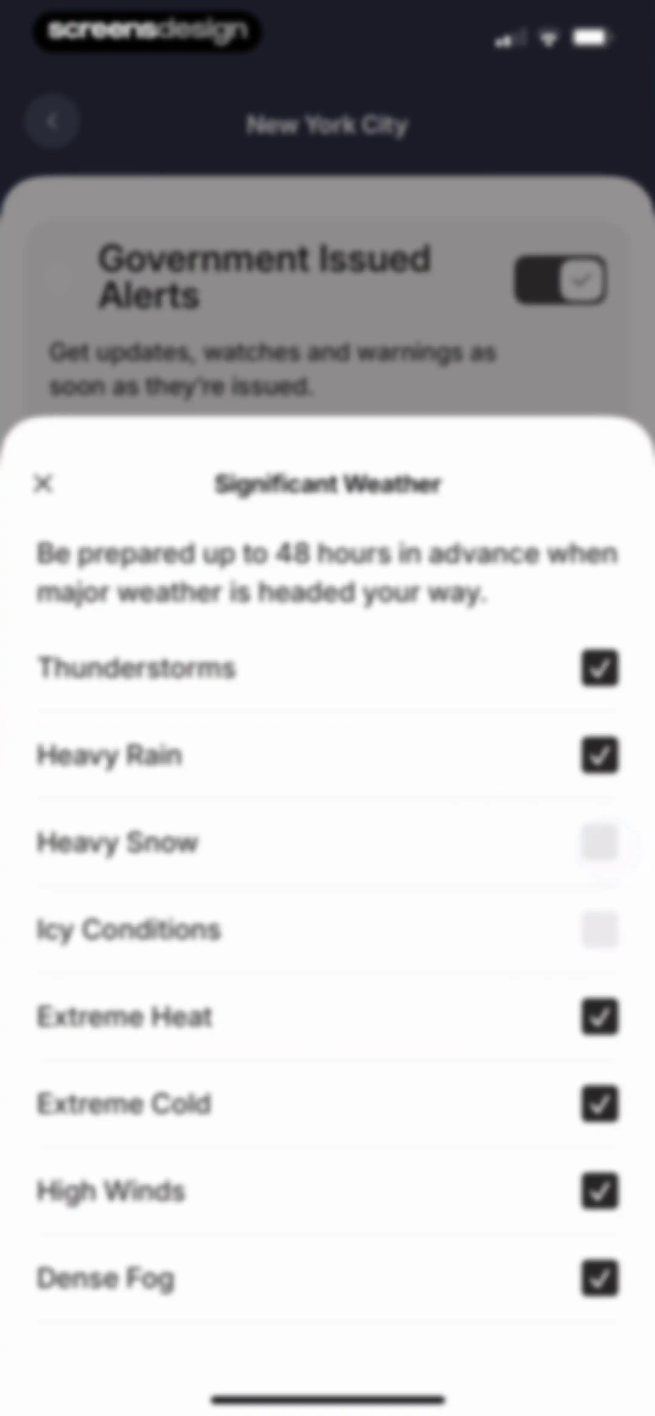 The Weather Channel - Radar screen 72