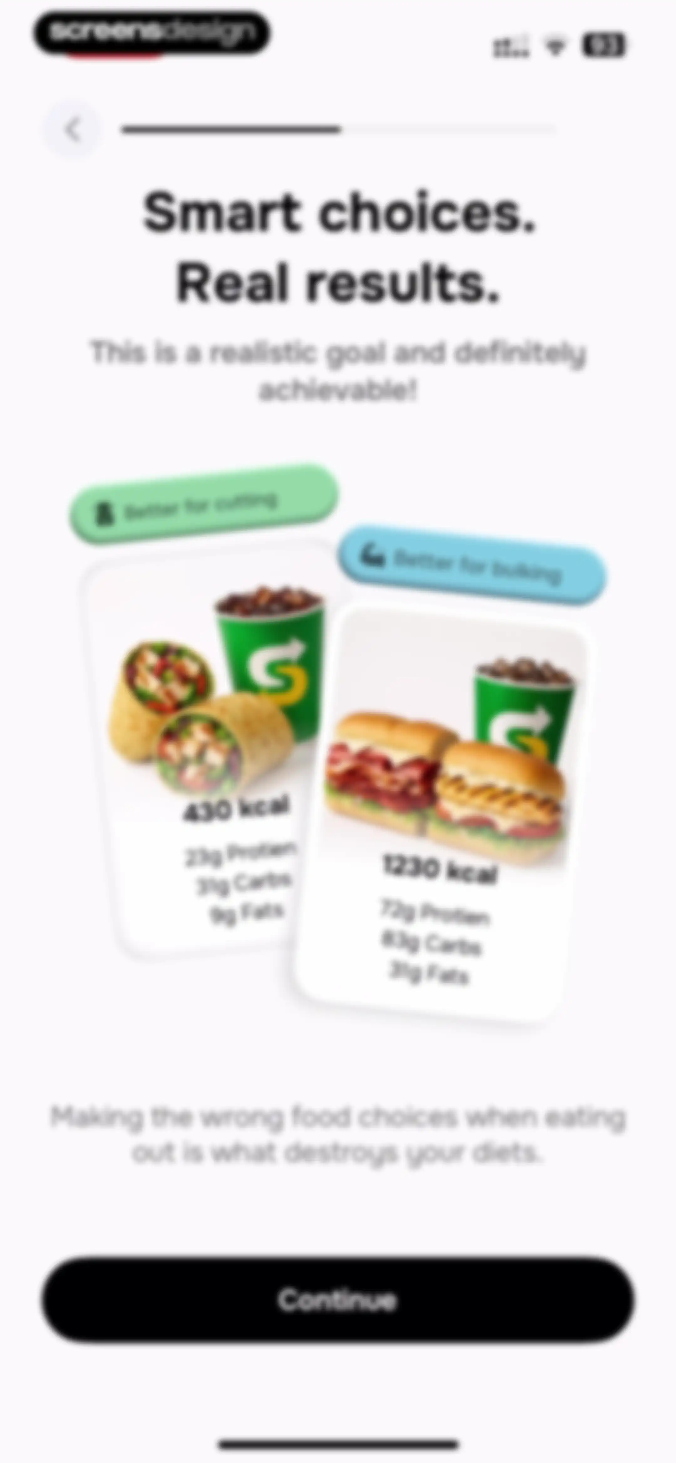 MenuFit - Healthy Eating Out screen 20