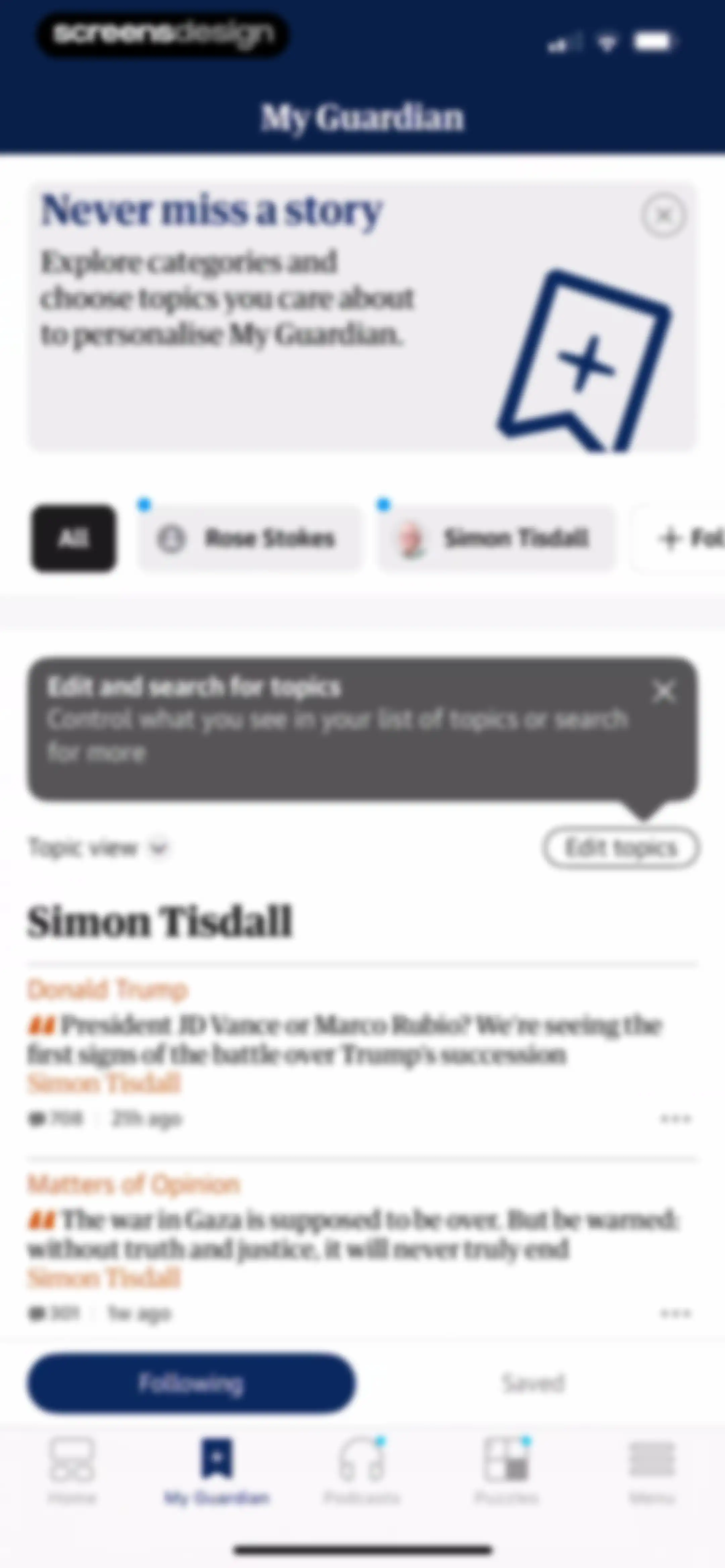 The Guardian - US & World News screen 52