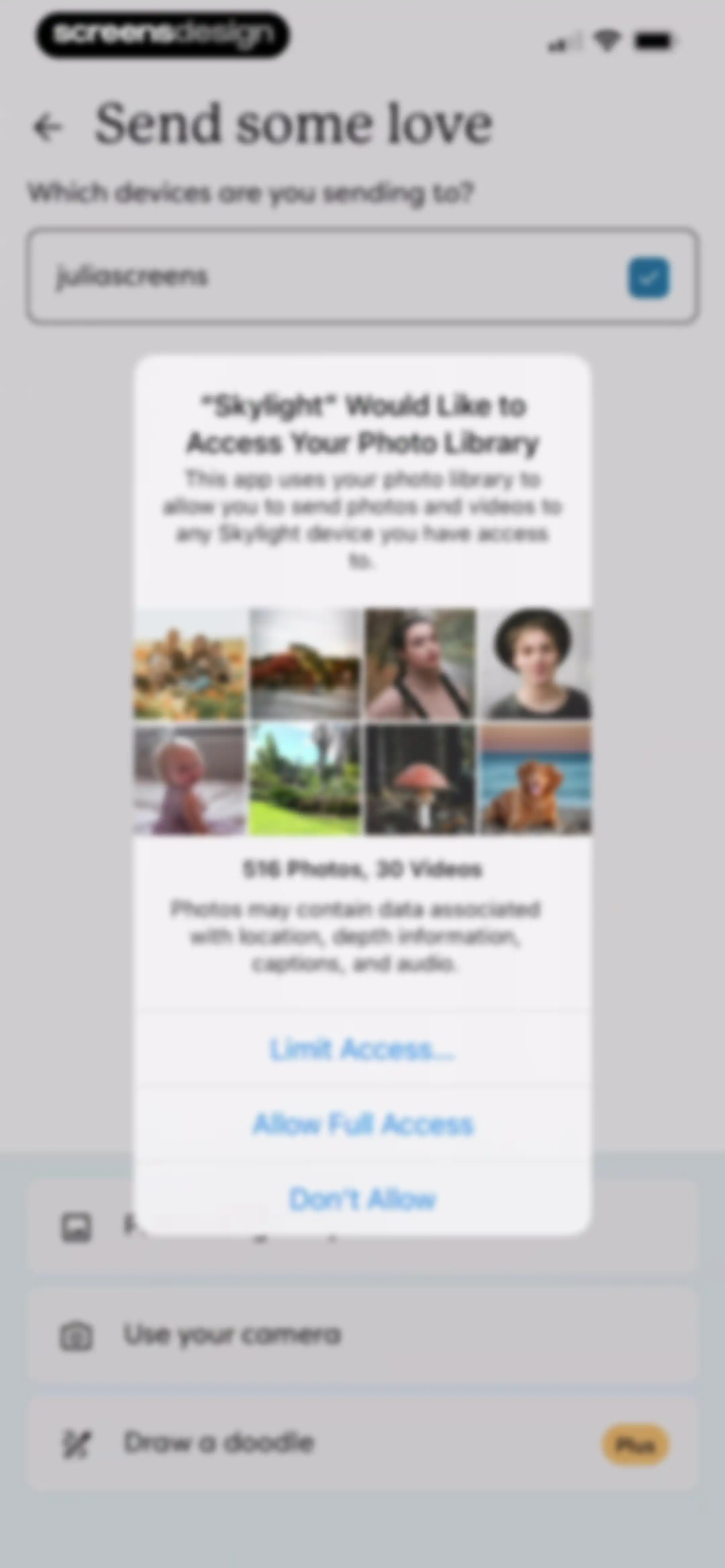 Skylight App screen 27