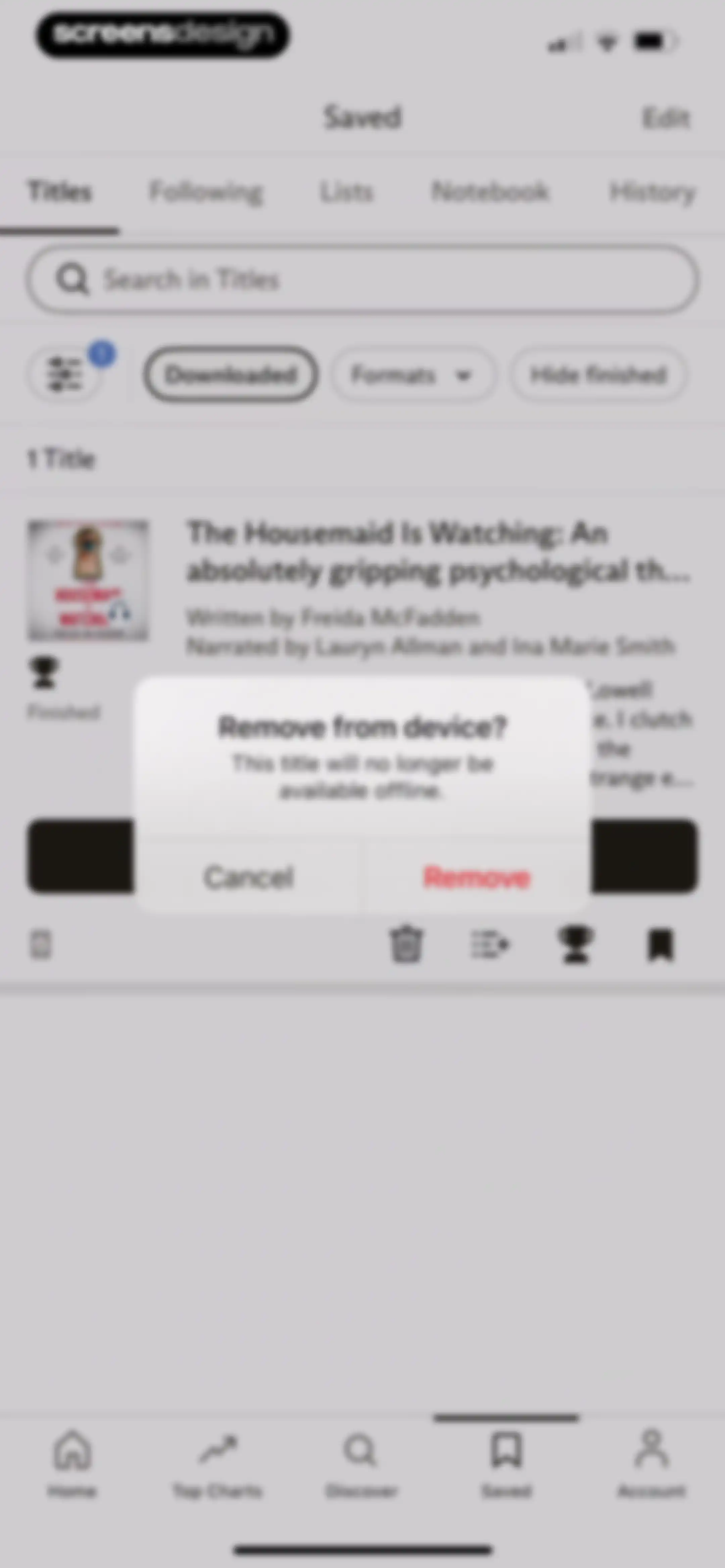 Everand: Audiobooks & Ebooks screen 85