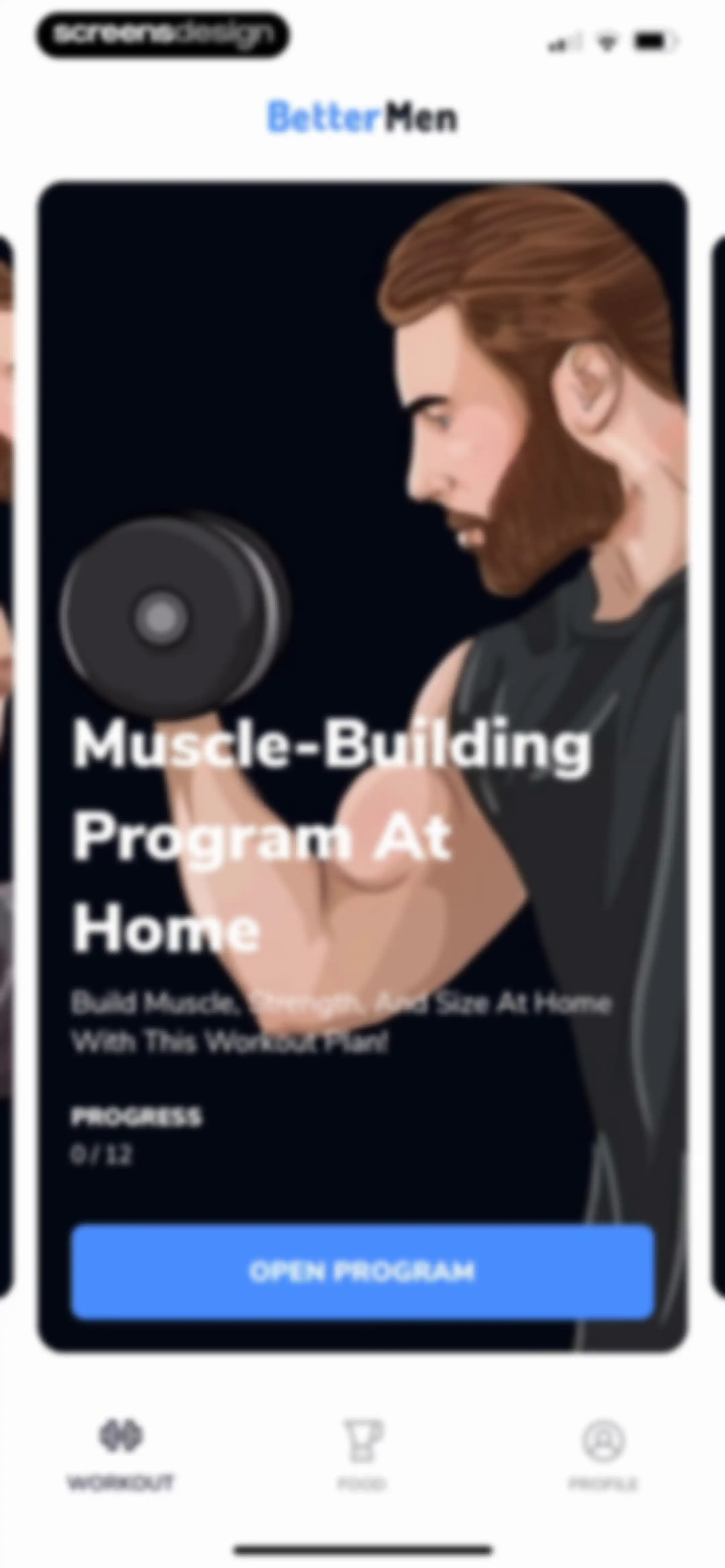 Workouts For Men: Gym & Home screen 38