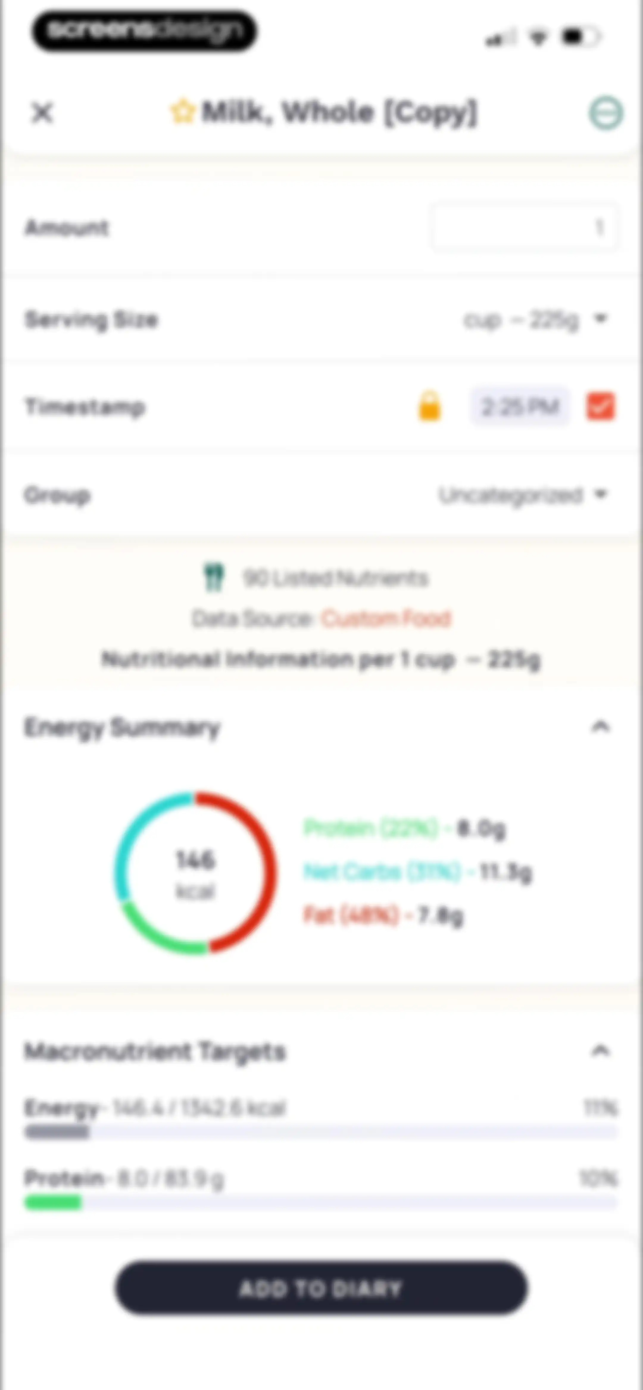 Cronometer: Calorie Counter screen 43