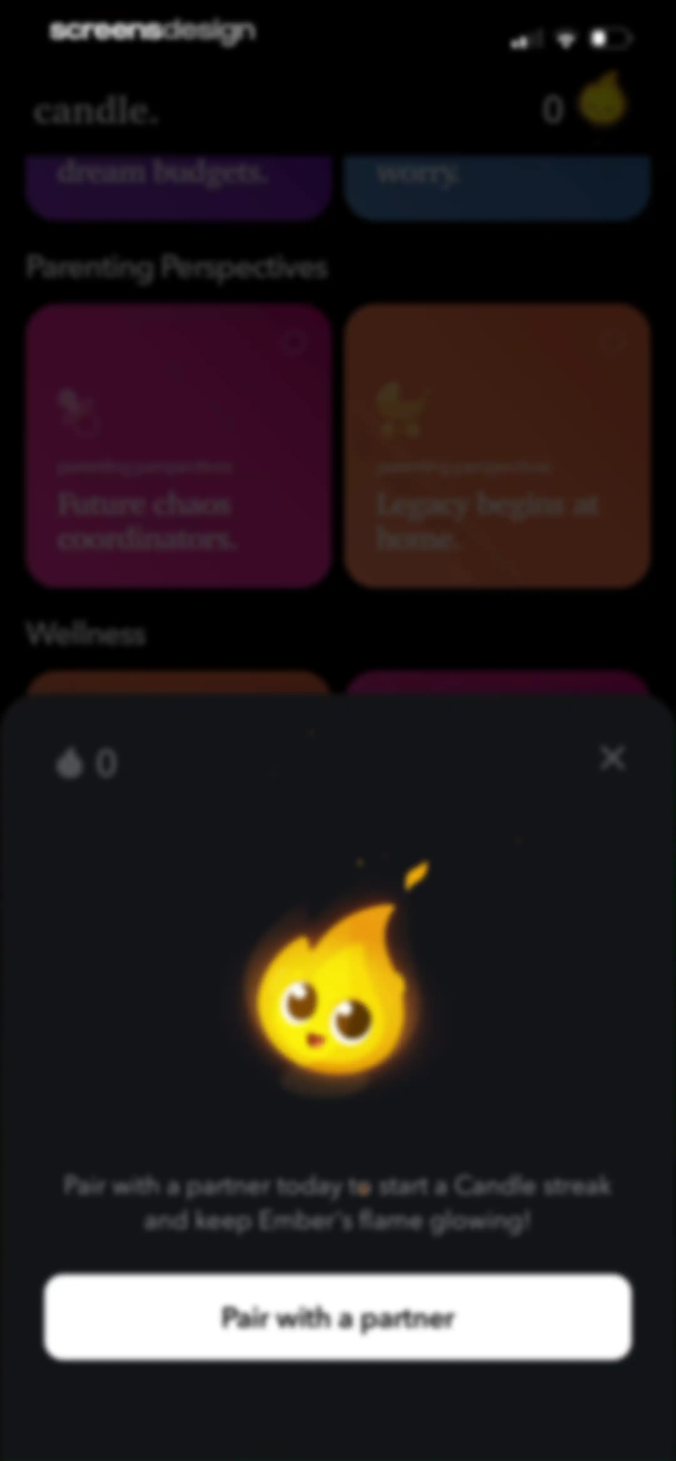 Candle: Couples & Relationship screen 87
