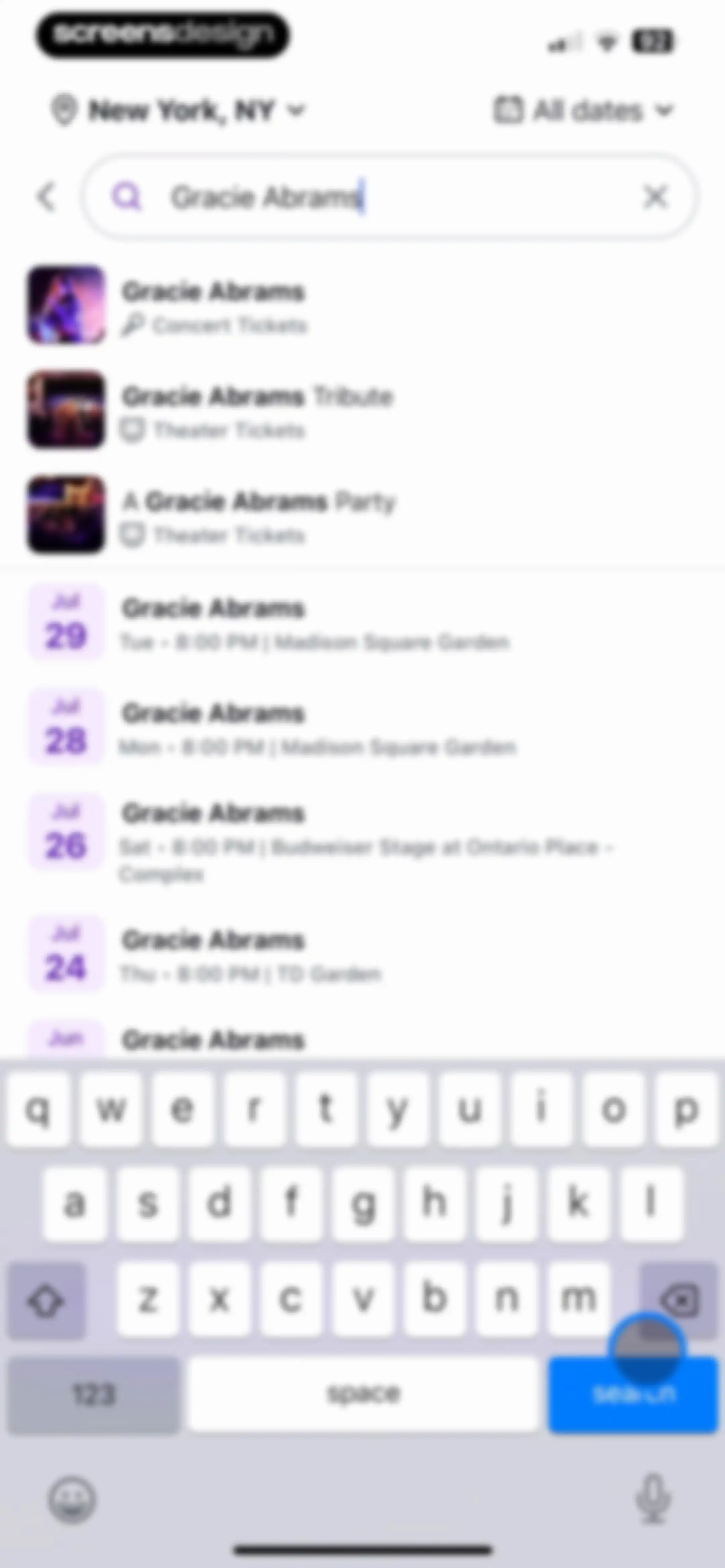 StubHub: Event Tickets screen 32