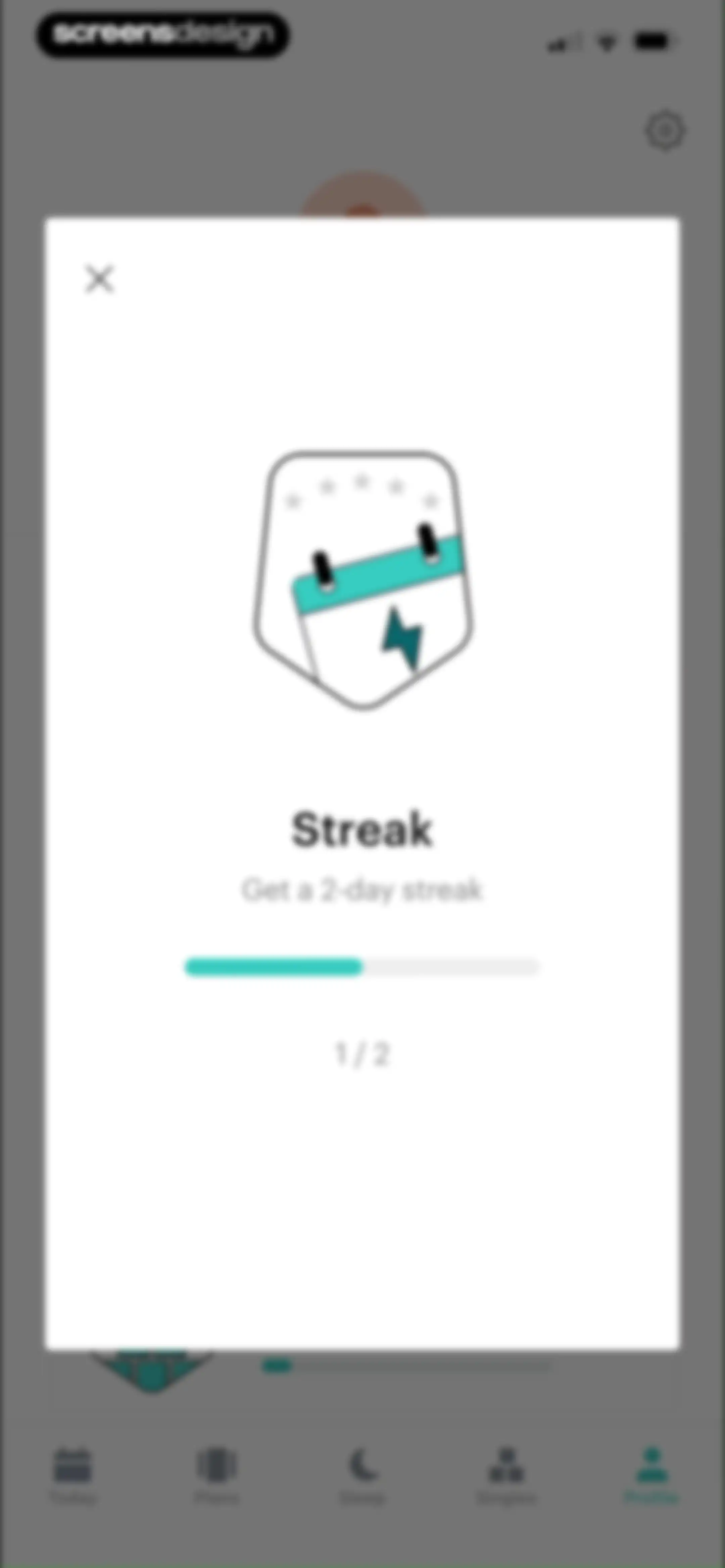 Balance: Meditation & Sleep screen 101